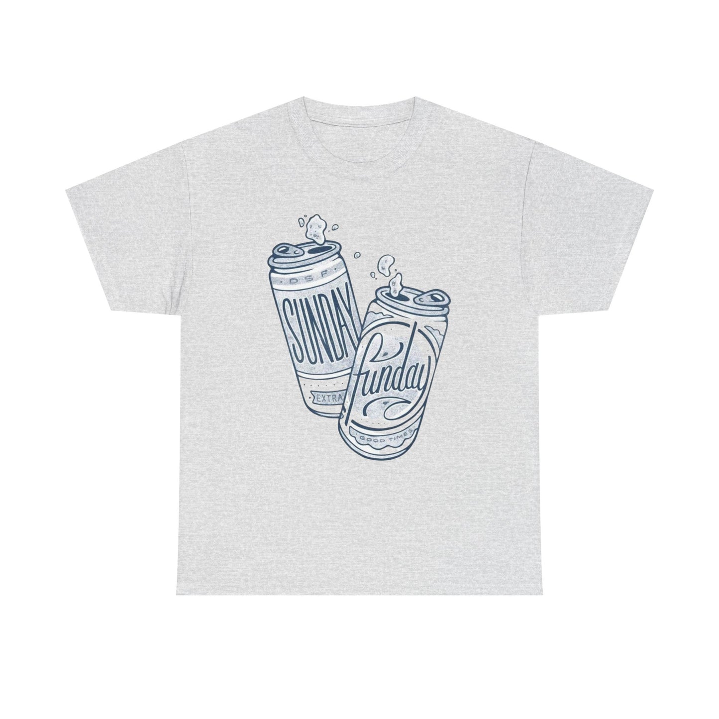 Sunday Funday Beers Graphic T Shirt ADULT NEW
