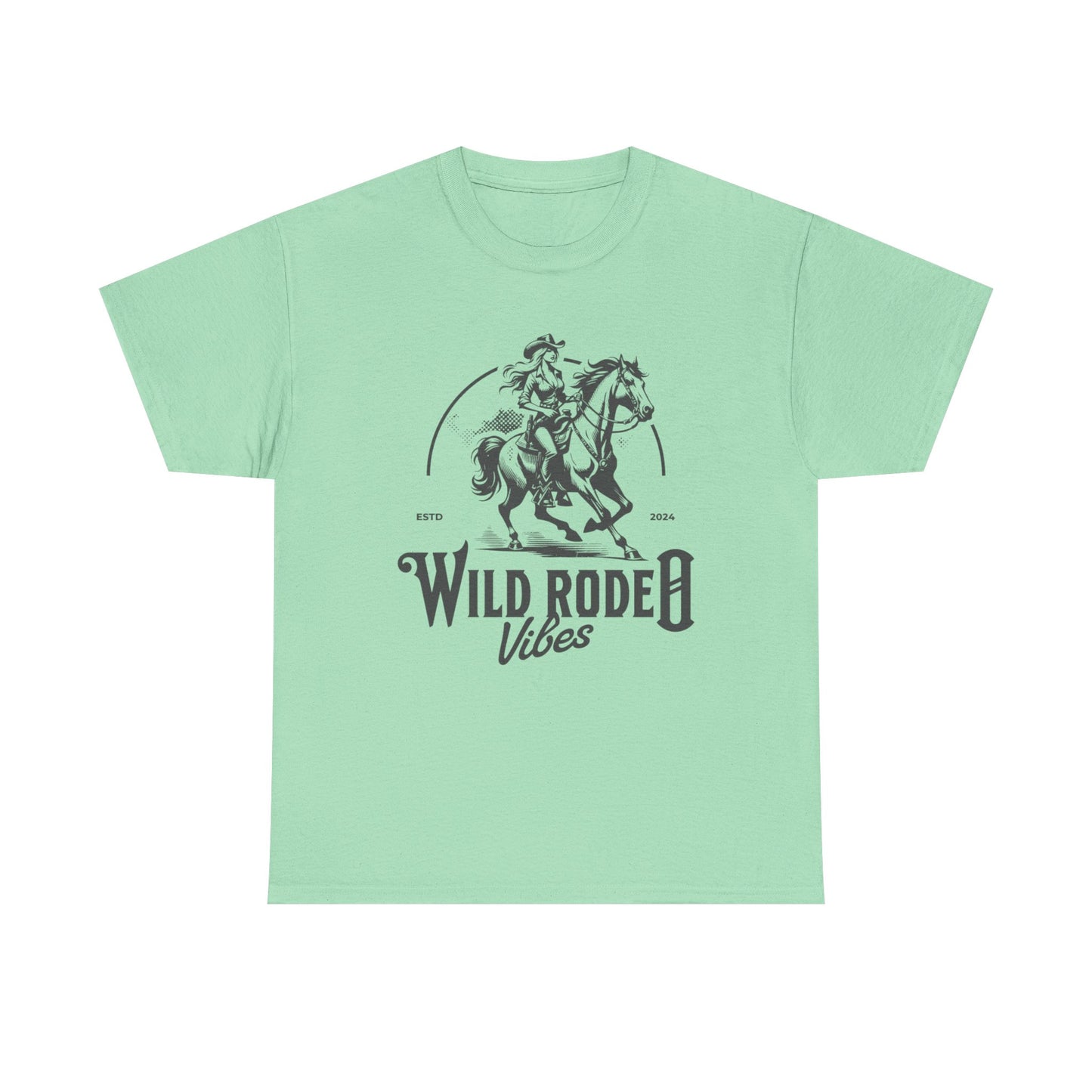 Wild Rodeo Cowgirls Graphic T Shirt Women's Vintage Retro Cotton Tee