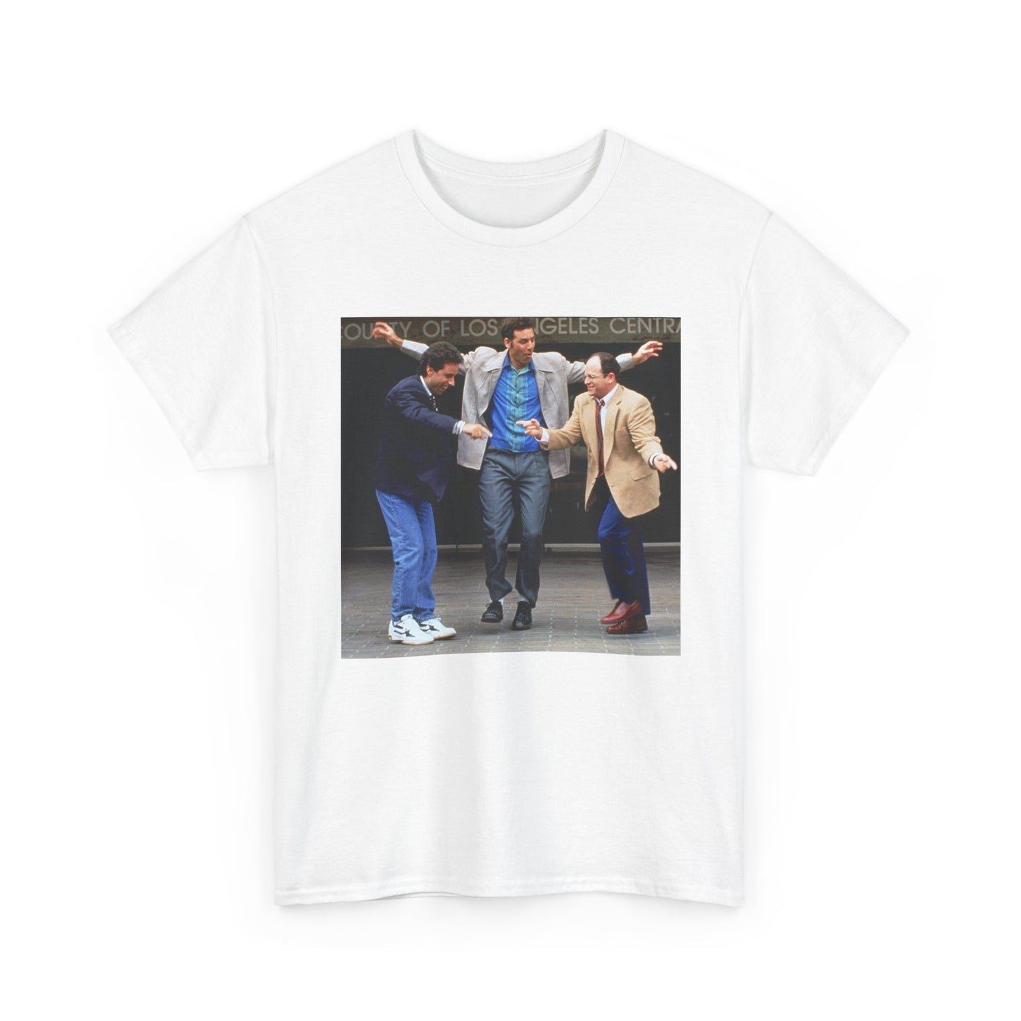 Seinfeld Graphic T Shirt Vintage Cast New York Retro Unisex Heavy Cotton Tee