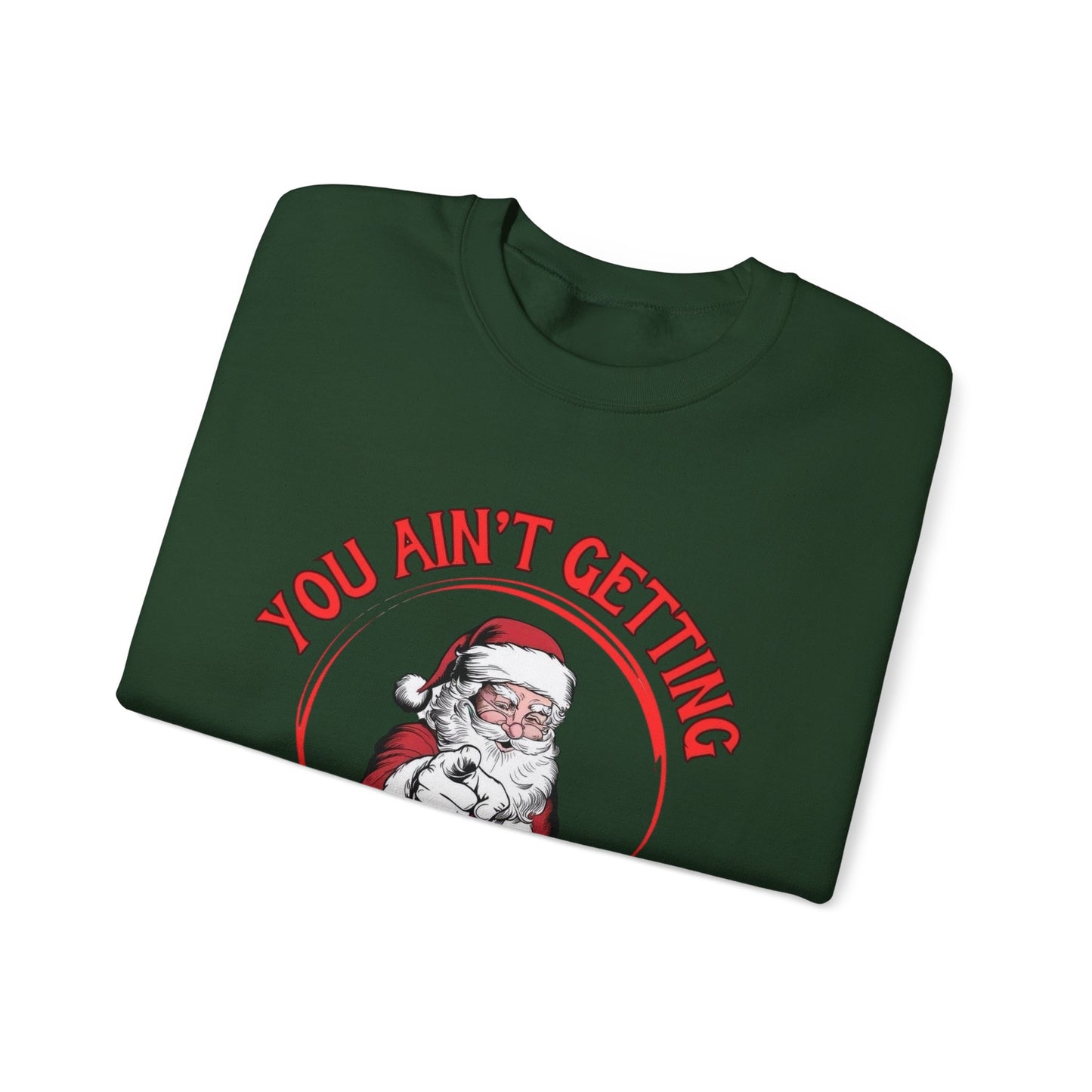 Funny Santa Christmas Sweater NEW Unisex Heavy Blend™ Crewneck Sweatshirt