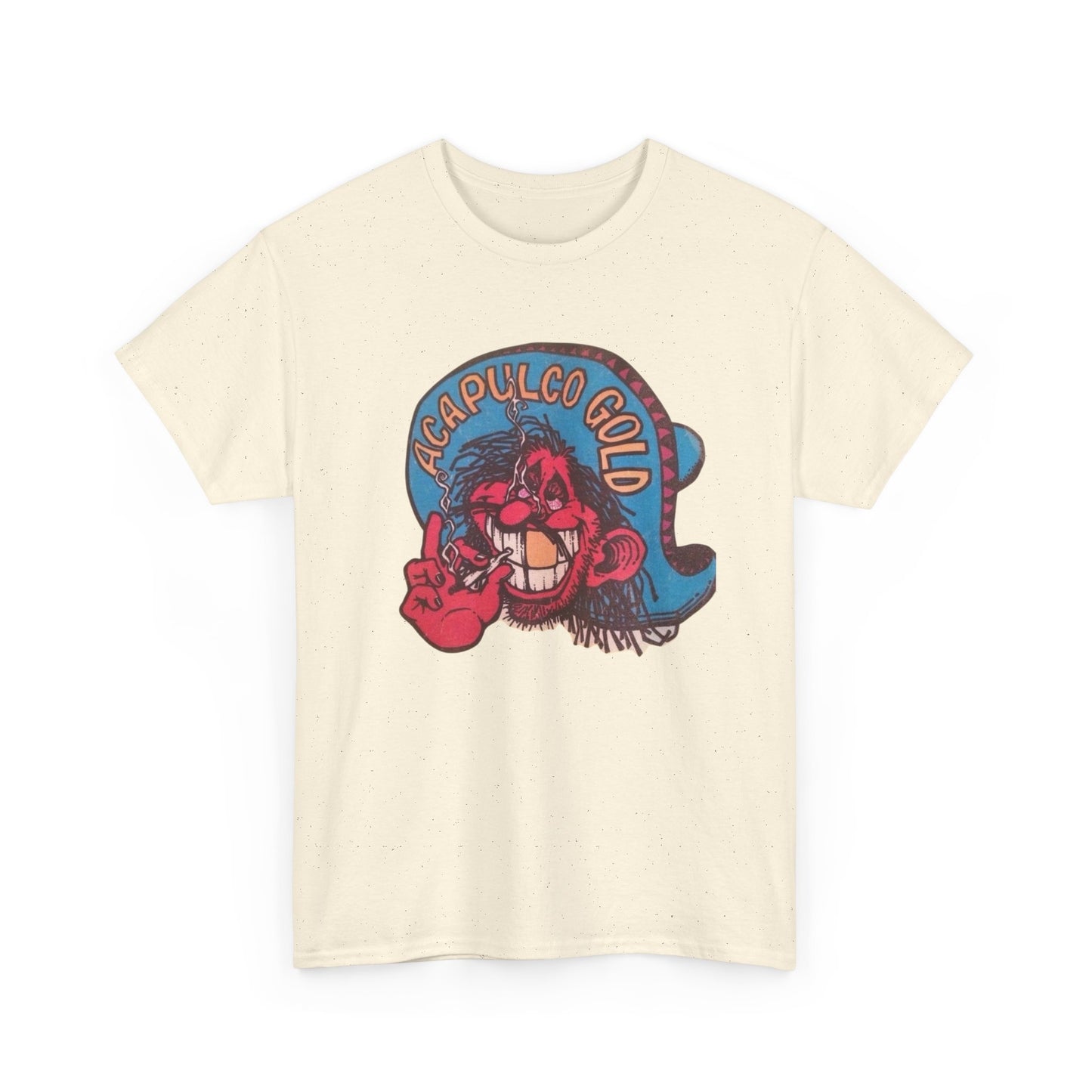 Acapulco Gold Vintage Cannabis Mexico Graphic T-Shirt Unisex Heavy Cotton Tee