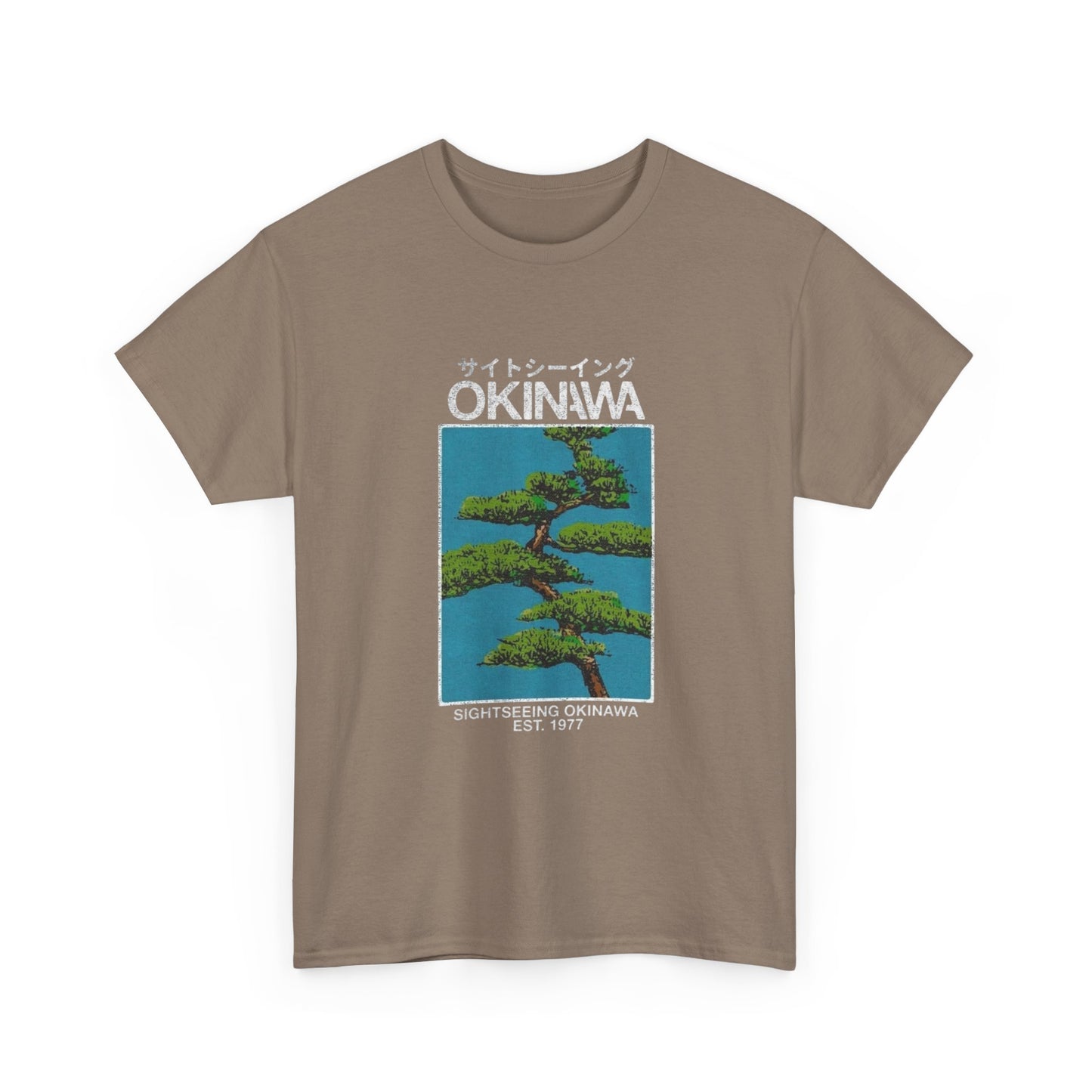 Okinawa Japan Graphic T Shirt NEW Adult Regular Heavy Cotton Tee