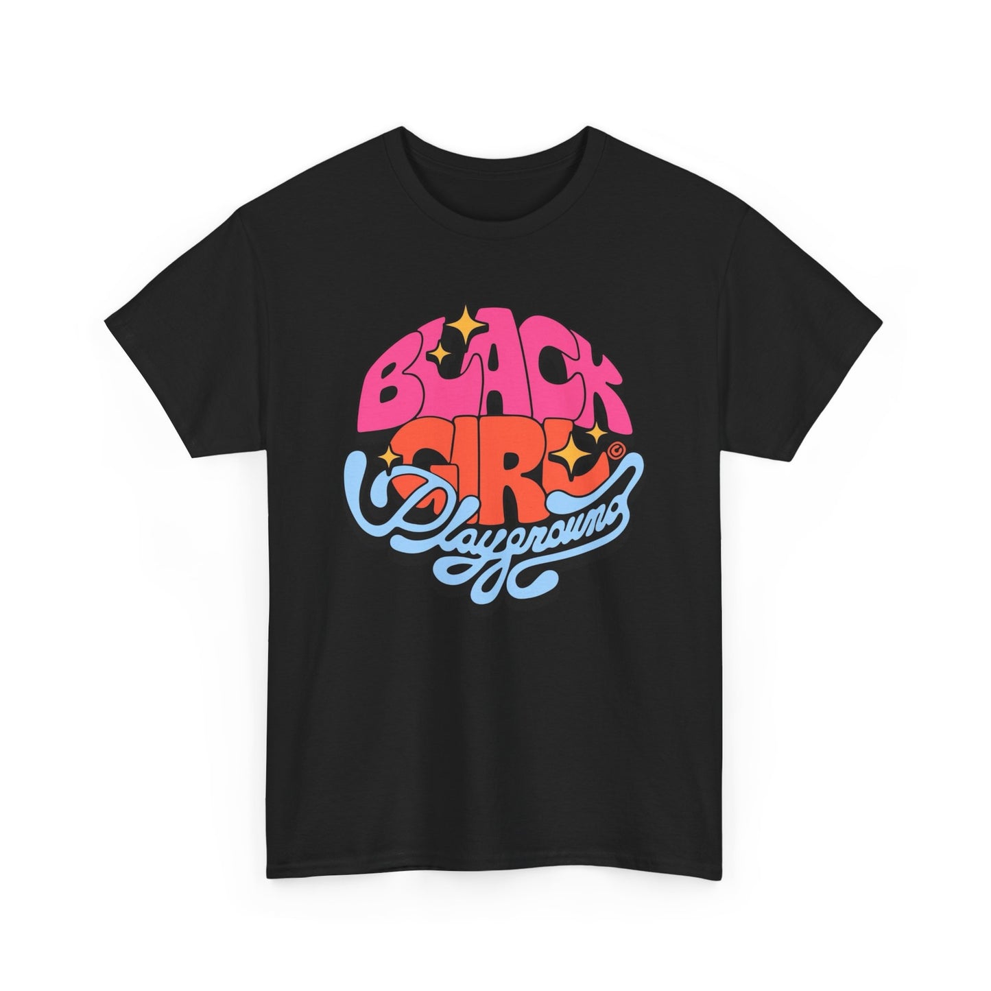 Black Girl Playground Graphic T-Shirt Unisex Heavy Cotton Tee