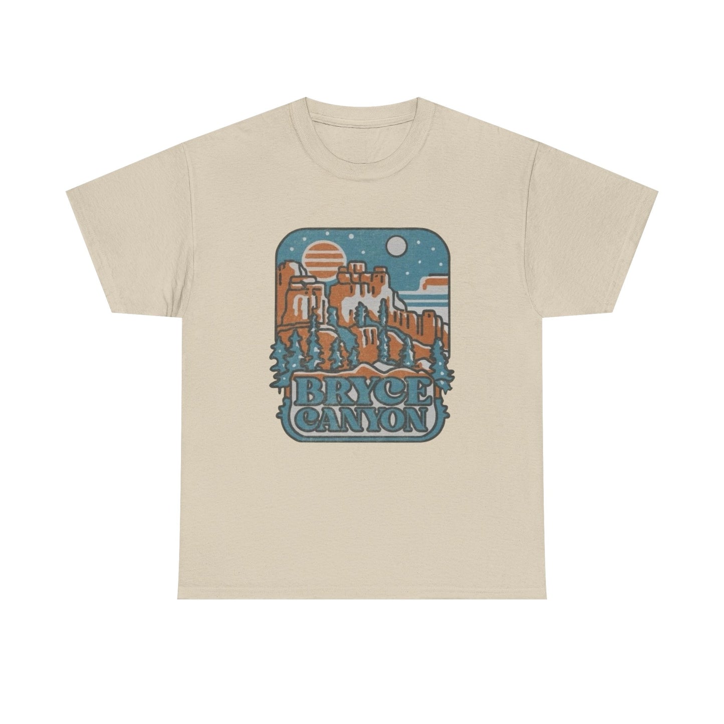 Bryce Canyon Retro Graphic T Shirt NEW Adult Tee