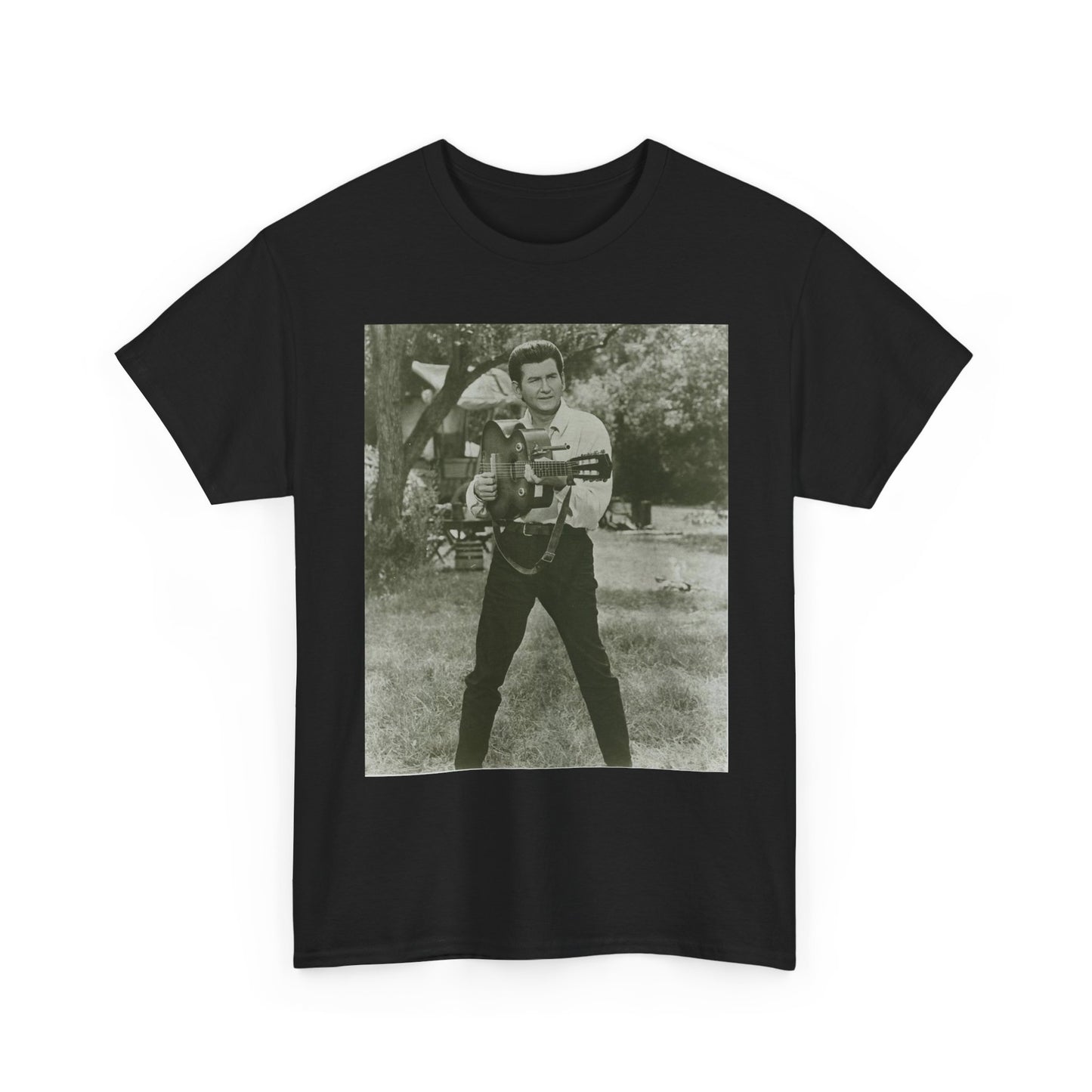 Roy Orbison Graphic T Shirt Vintage Photo Unisex Heavy Cotton Tee