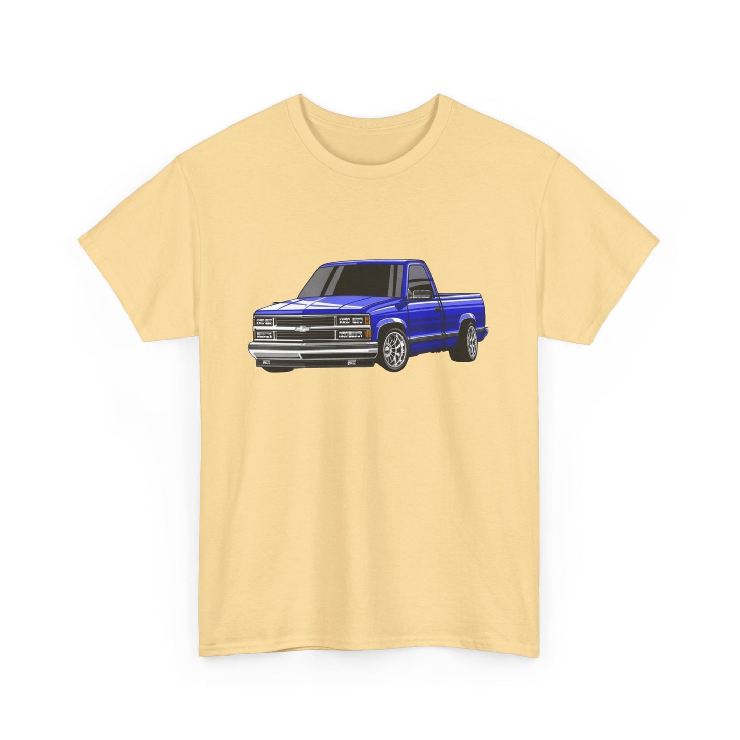 Chevy OBS Pickup 90s Graphic T Shirt Unisex Heavy Cotton Tee NEW