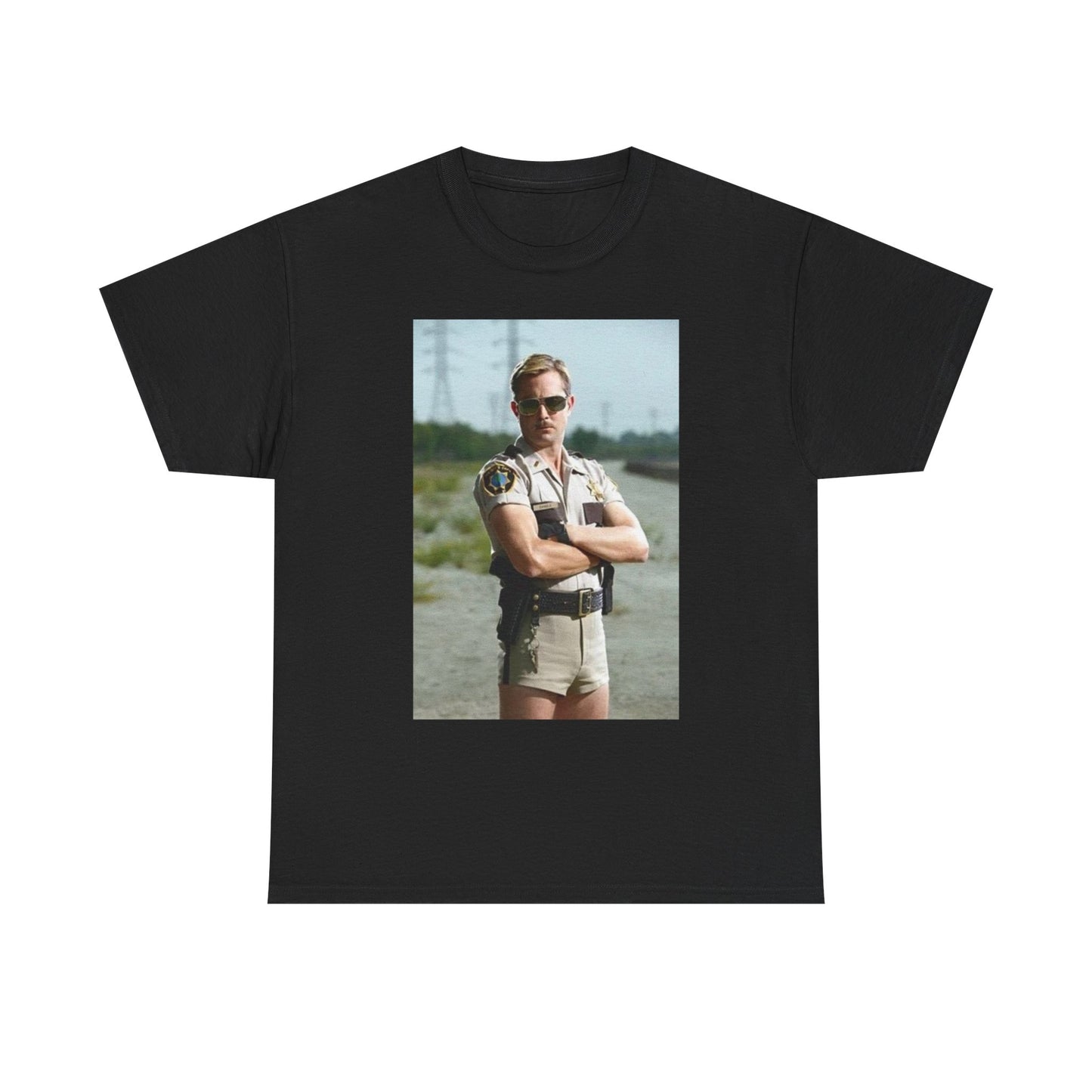Reno 911 Tshirt Funny Tv Series Police Comedy Central Unisex Heavy Dangle