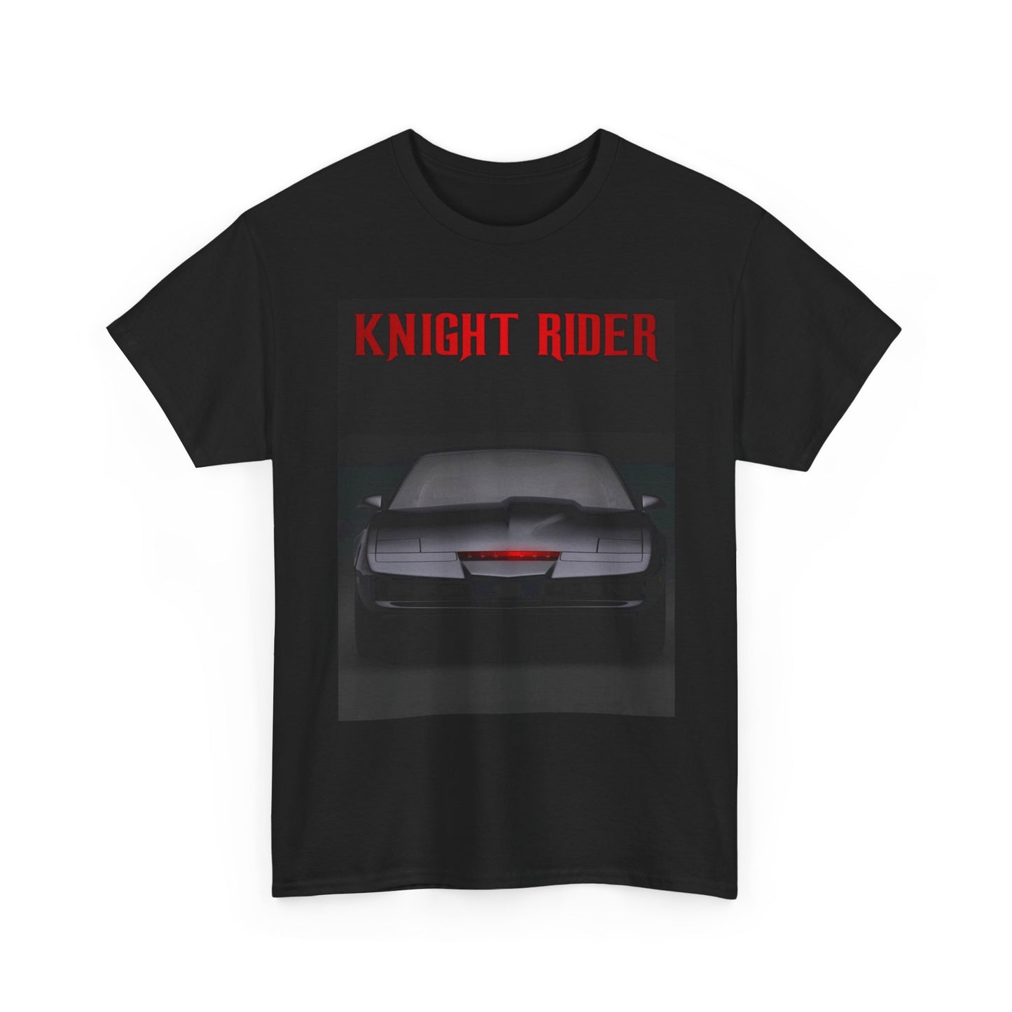 Knight Rider Graphic T Shirt Retro Tv Unisex Heavy Cotton Tee 1