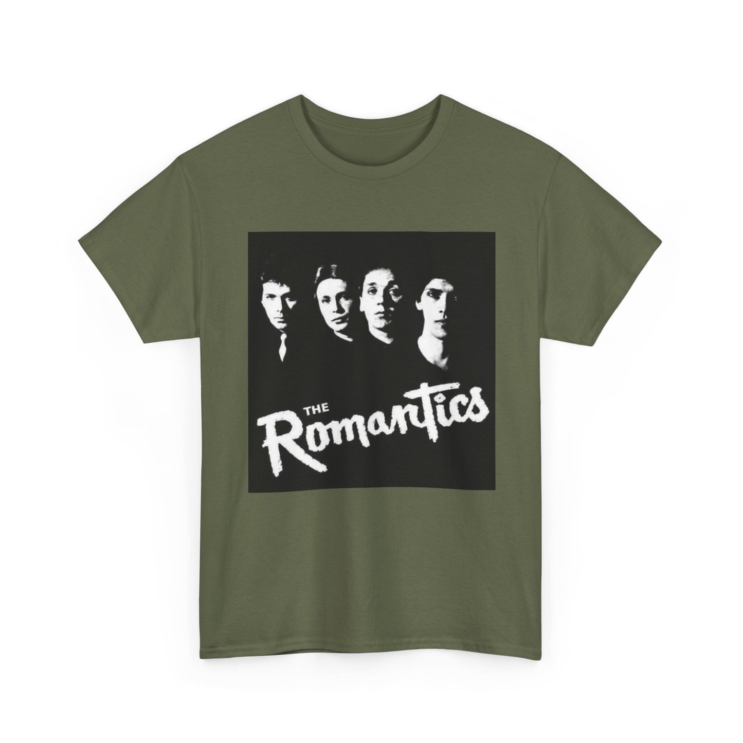 The Romantics Tshirt Retro Band Merch Vintage Unisex Heavy Cotton Tee