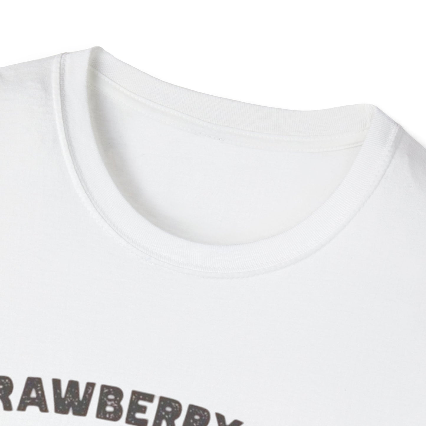 Strawberry Jams But My Glock Dont Graphic T Shirt Funny Joke Unisex Softstyle