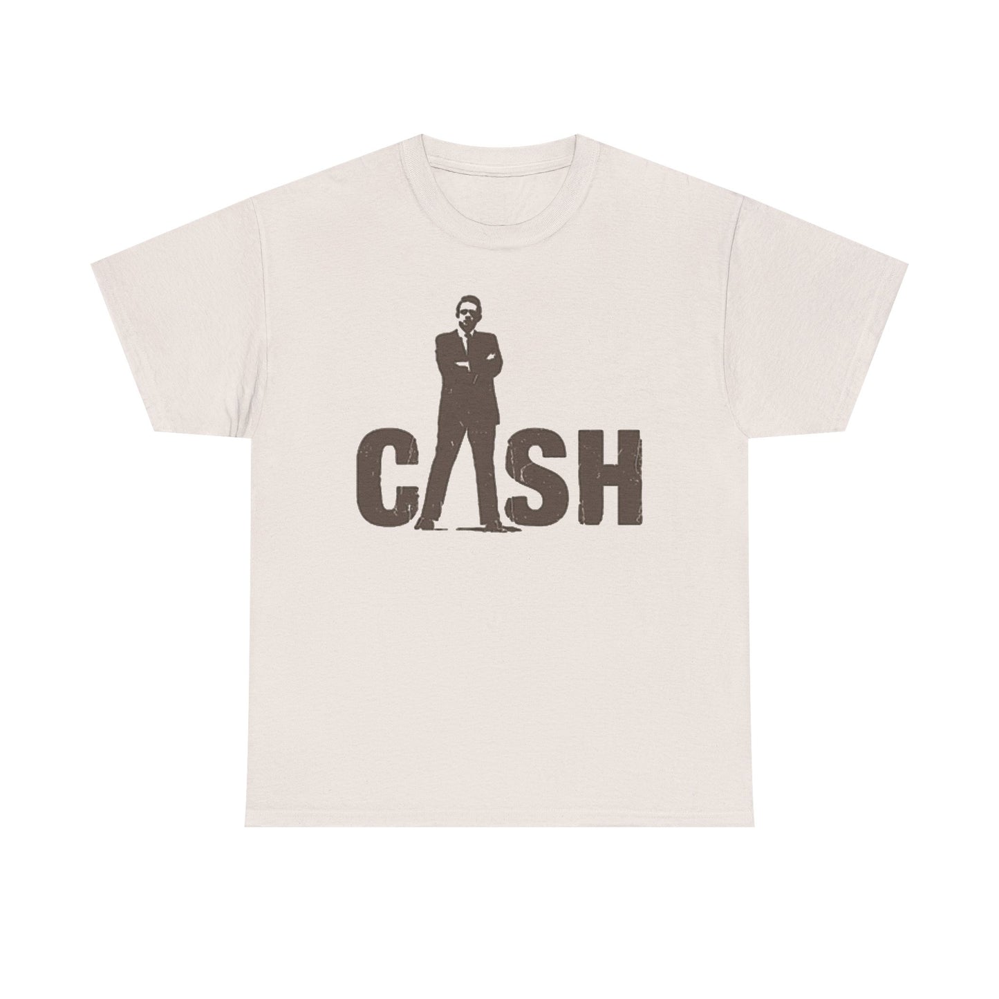 Johnny Cash Graphic T Shirt Vintage Poster Country Unisex Heavy Cotton Tee