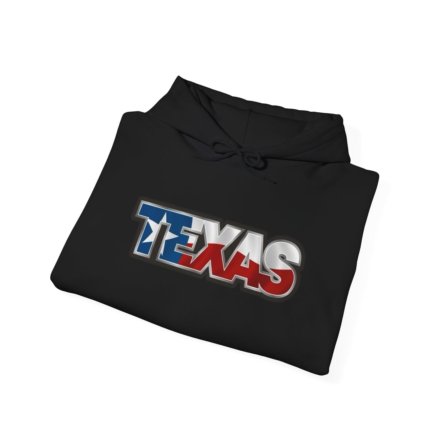 Texas American Flag Graphic Hoodie NEW Unisex Heavy Blend™ Hooded Sweatshirt