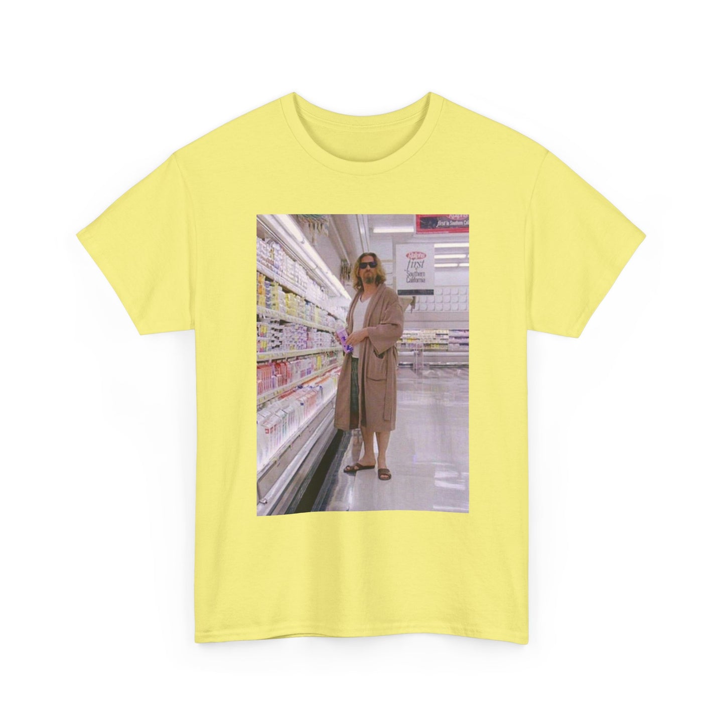 The Dude The Big Lebowski Vintage Graphic T Shirt NEW Adult Tee