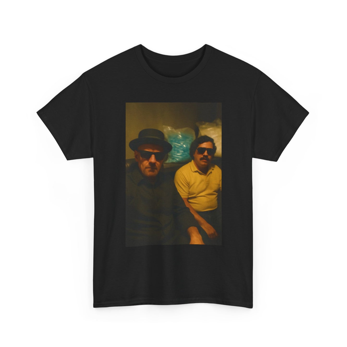 Breaking Bad Graphic T Shirt Pablo Escobar Funny Unisex Heavy Cotton Tee
