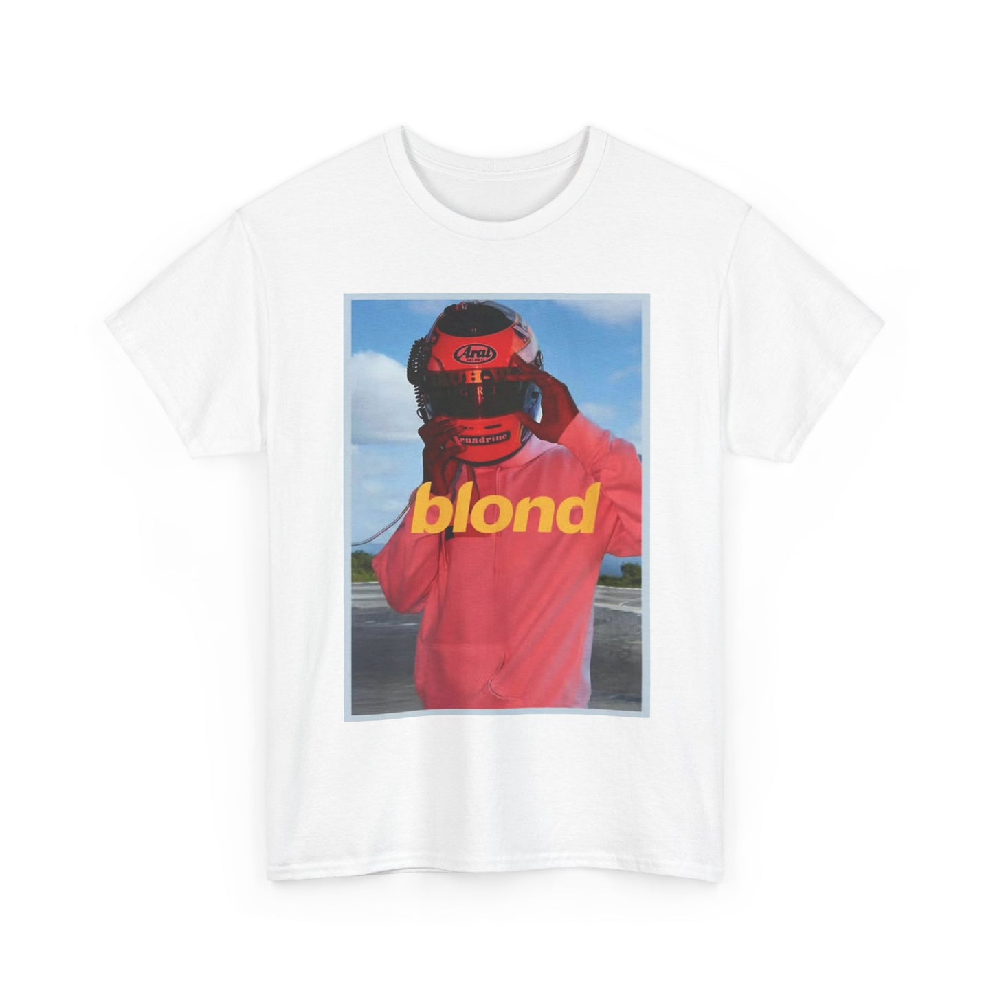 Frank Ocean Tshirt Album Art Graphic Blond Unisex Heavy Cotton Tee