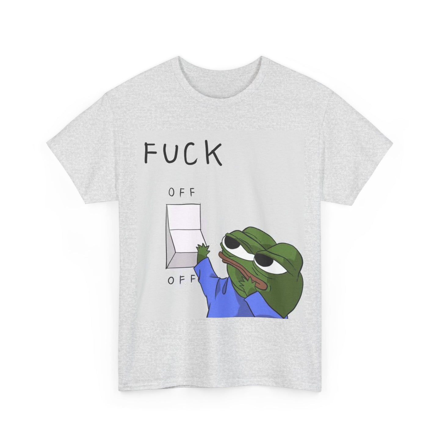 Funny Meme TShirt Retro Comedy Frog Humor Gift Dad Joke Unisex Heavy Cotton Tee