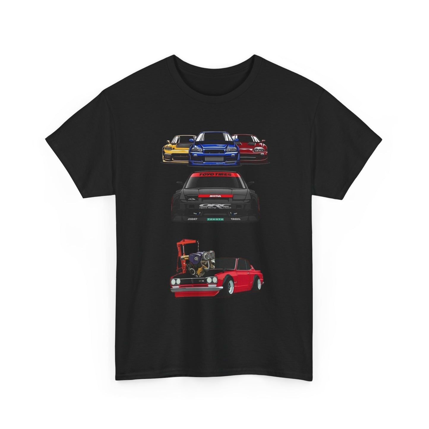 JDM Legends Retro Graphic T Shirt NEW ADULT Tee