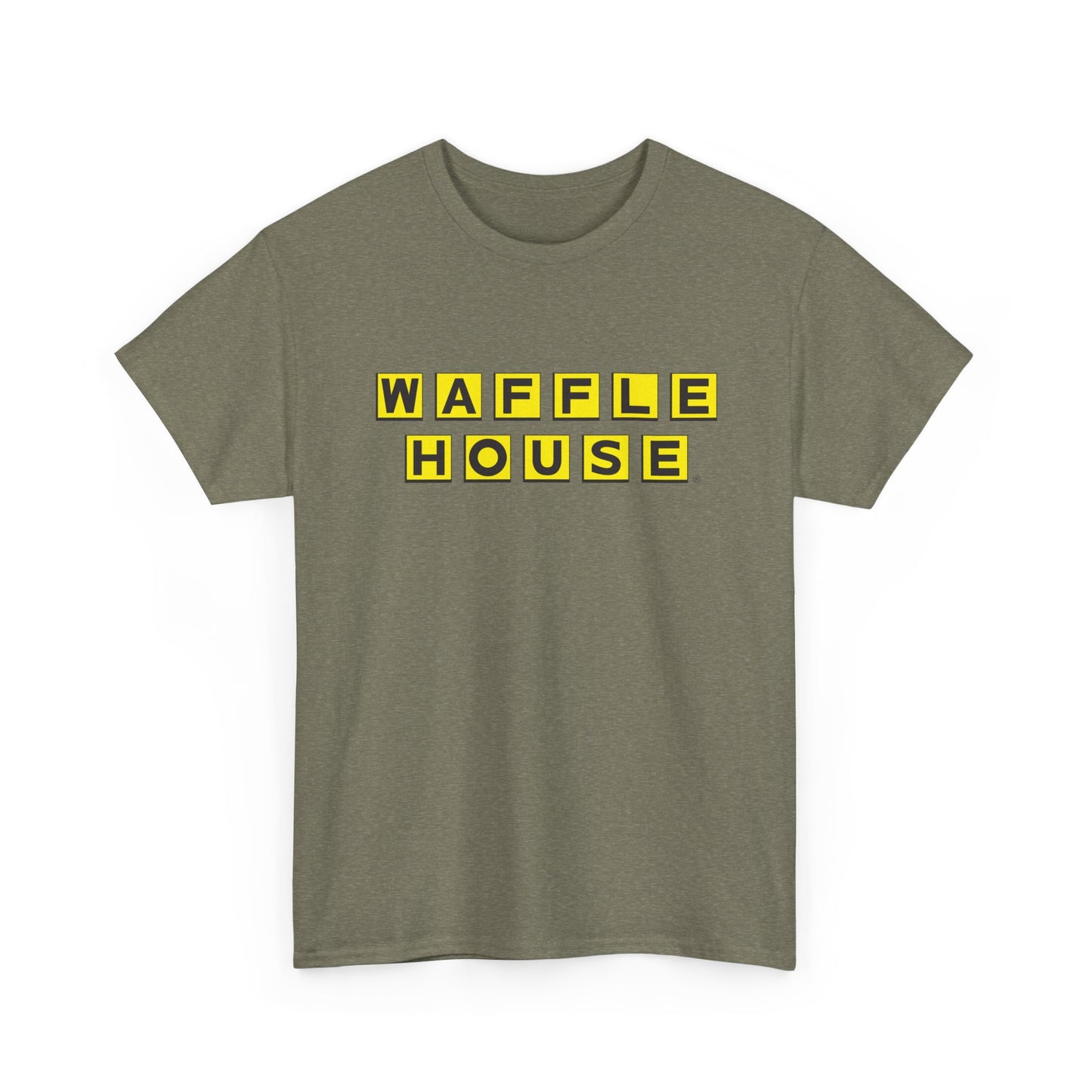 Waffle House Graphic T Shirt Breakfast Cafe Pancakes Retro Unisex Cotton Tee