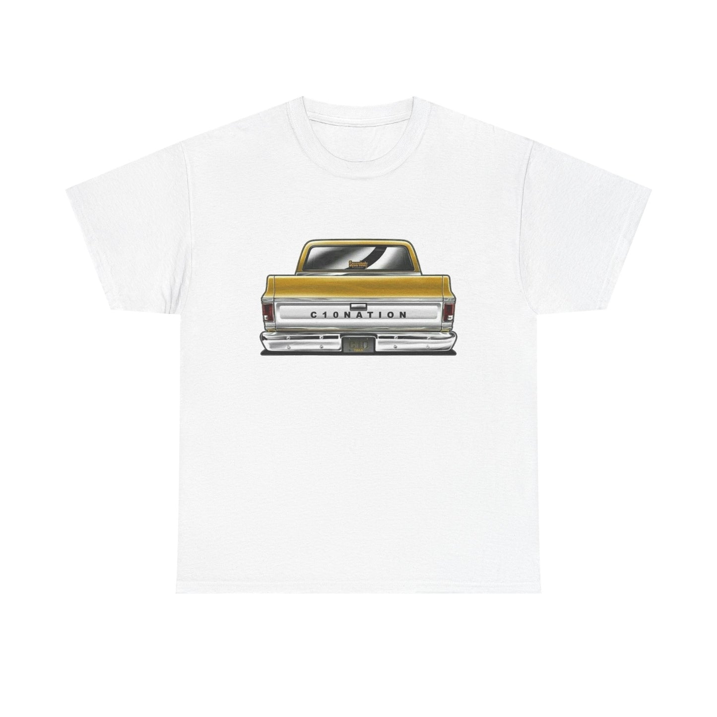 Chevy C10 Retro Trucks Graphic T Shirt Unisex Heavy Cotton Tee NEW