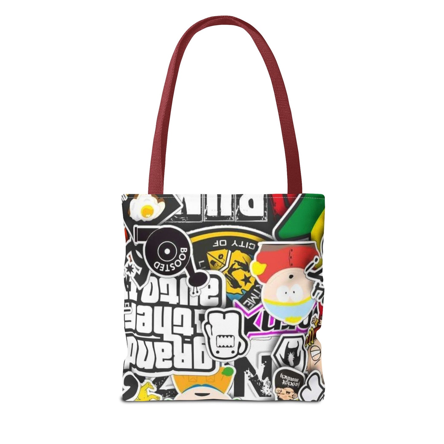 Nostalgic Cartoon All Over Print BRAND NEW Purse, Pocketbook,Travel Tote Bag