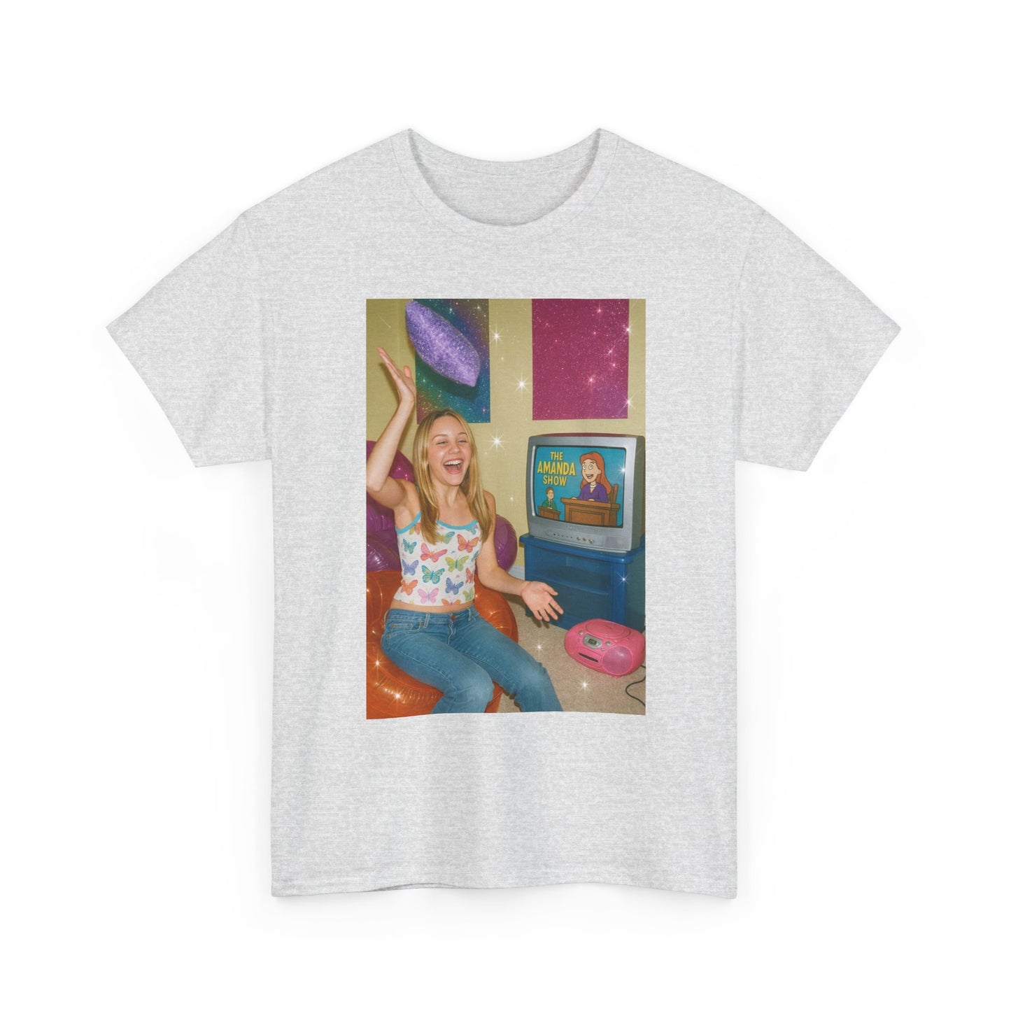 The Amanda Show Graphic T Shirt Vintage 90s Retro Funny Unisex Heavy Cotton Tee