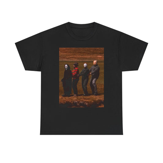 Horror Classics Funny Dancing Graphic T Shirt Unisex Heavy Cotton Tee Gift New