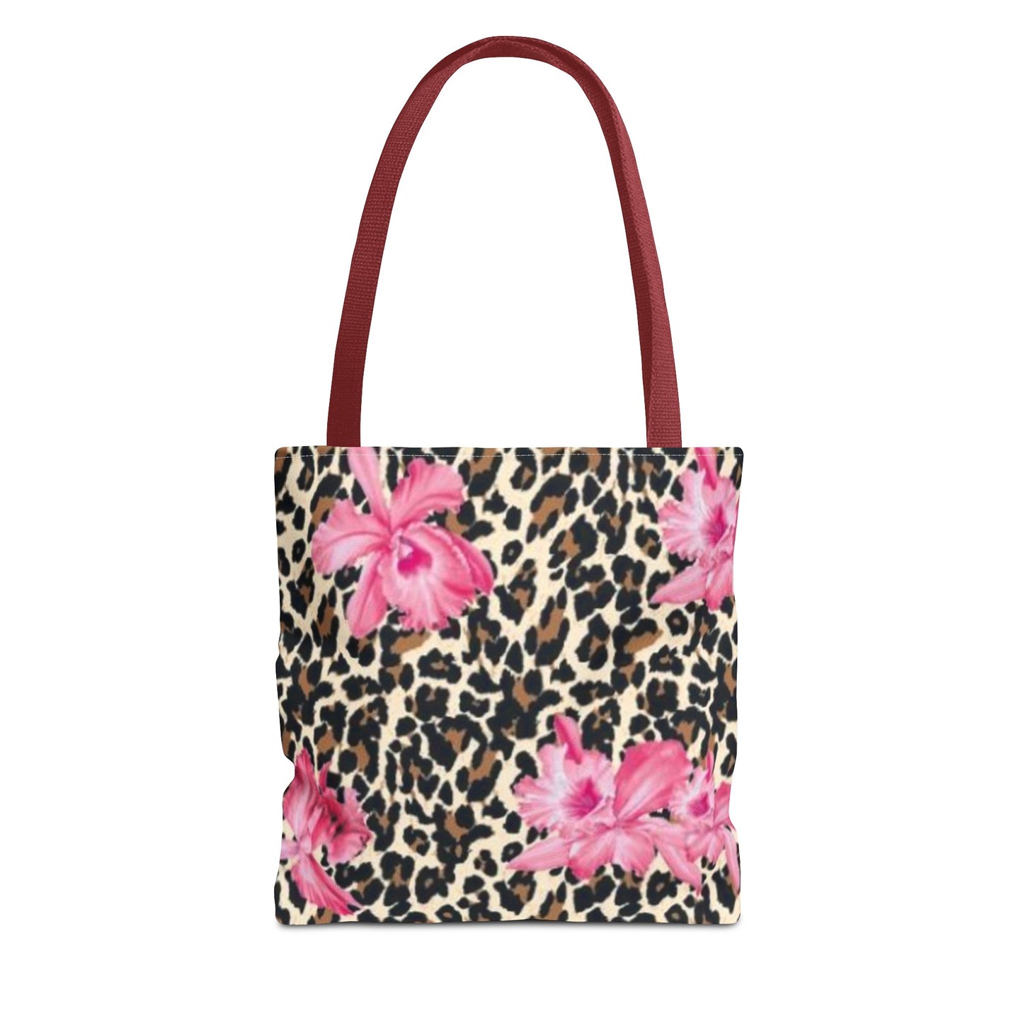 Cheetah And Flowers Hawaiian Multi Color Modern Hand Bag Purse Tote Bag (AOP)