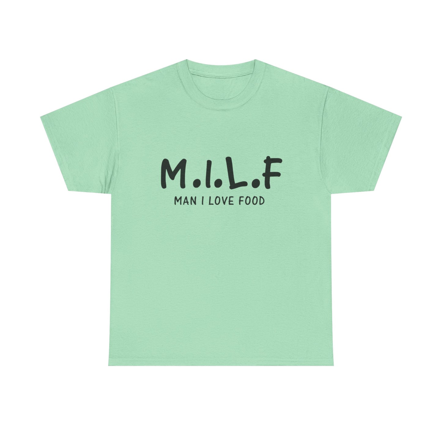 MILF Funny Food Jokes Graphic T Shirt NEW ADULT Unisex Heavy Cotton Tee