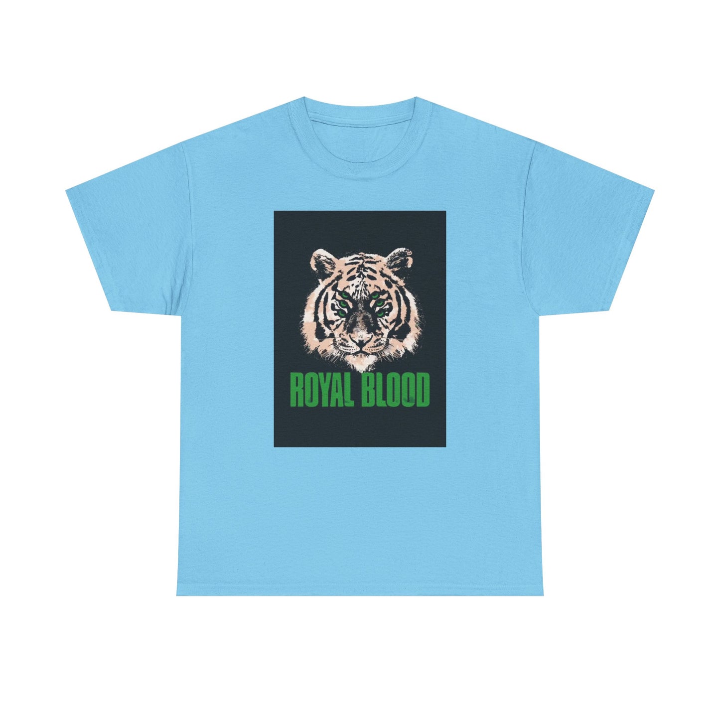 Royal Blood Tshirt Rock band Graphic Tiger Unisex Heavy Cotton Tee Vintage art