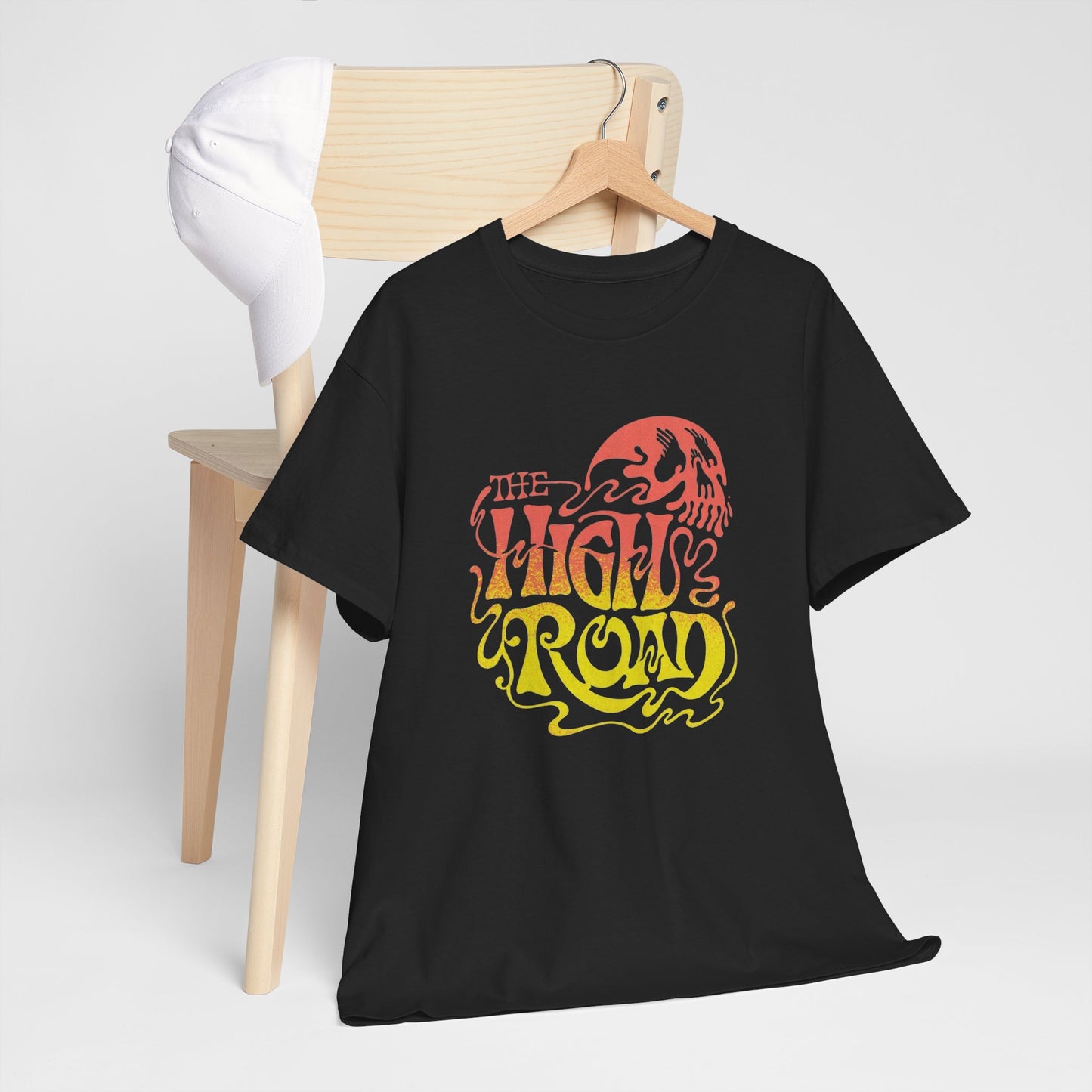 Take The Highroad Graphic T Shirt Unisex Heavy Cotton Tee