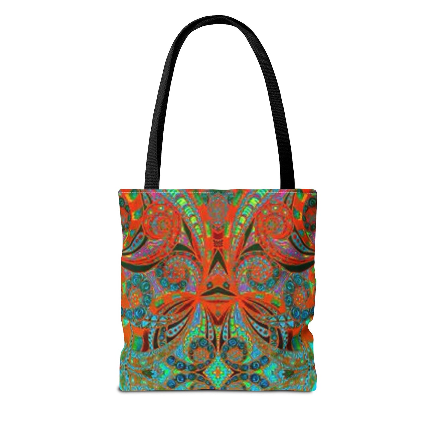 Orange And Green Multi Color BRAND NEW MODERN Tote Bag (AOP)