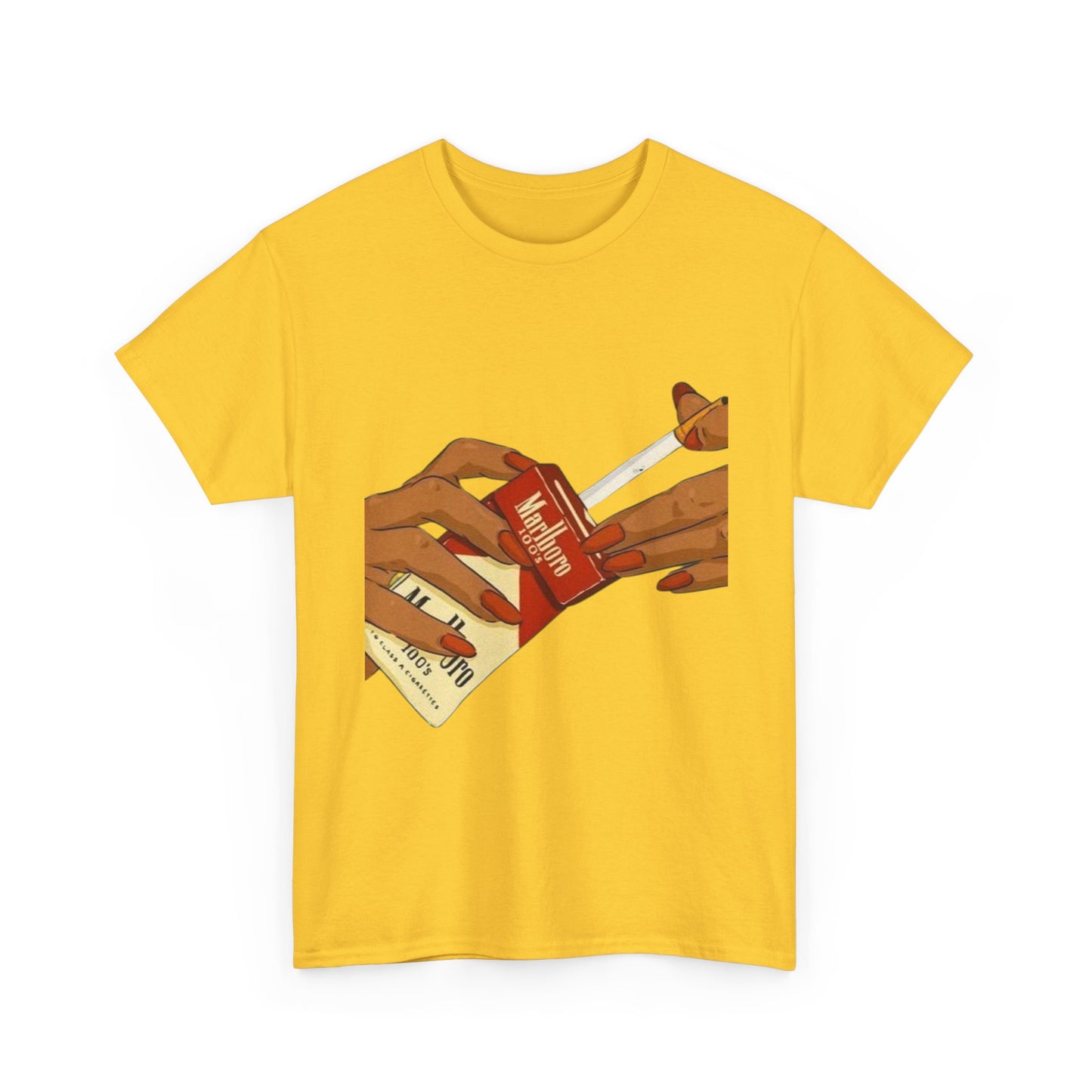 Vintage Cigarettes Graphic T Shirt NEW Adult Unisex Heavy Cotton Tee