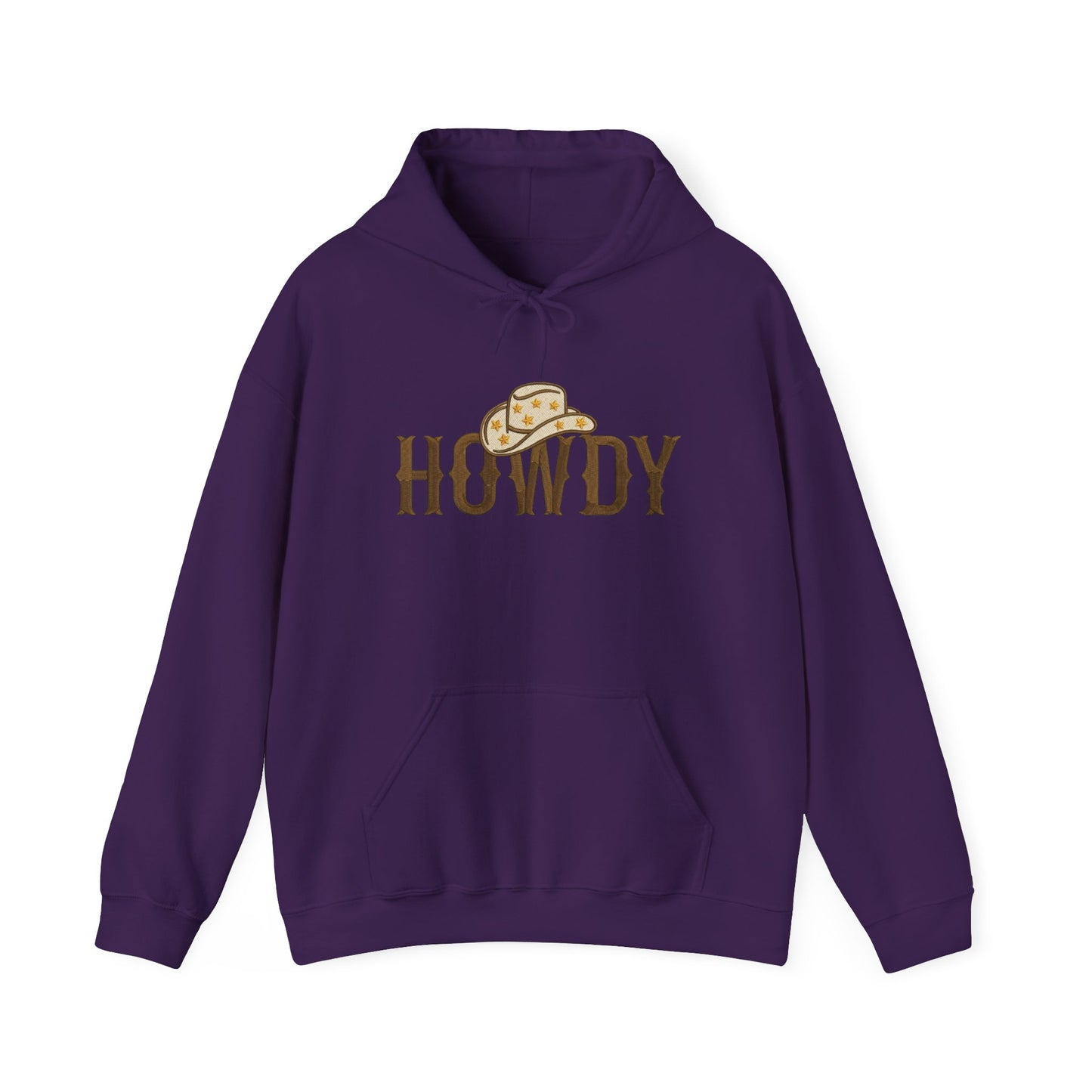 Howdy Cowboy Graphic Hoodie NEW Heavy Blend™ Hooded Sweatshirt