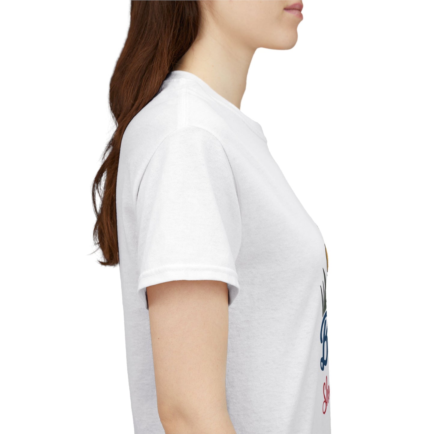 Funny Fishing Sex Jokes Graphic T Shirt Men's Heavy Cotton Tee