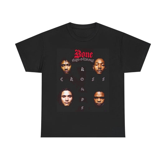 Bone thugs and harmony T-shirt vintage cross roads hip hop retro Heavy cotton
