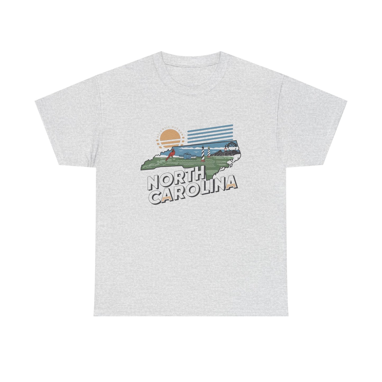 North Carolina USA Graphic T Shirt NEW Adult Tee