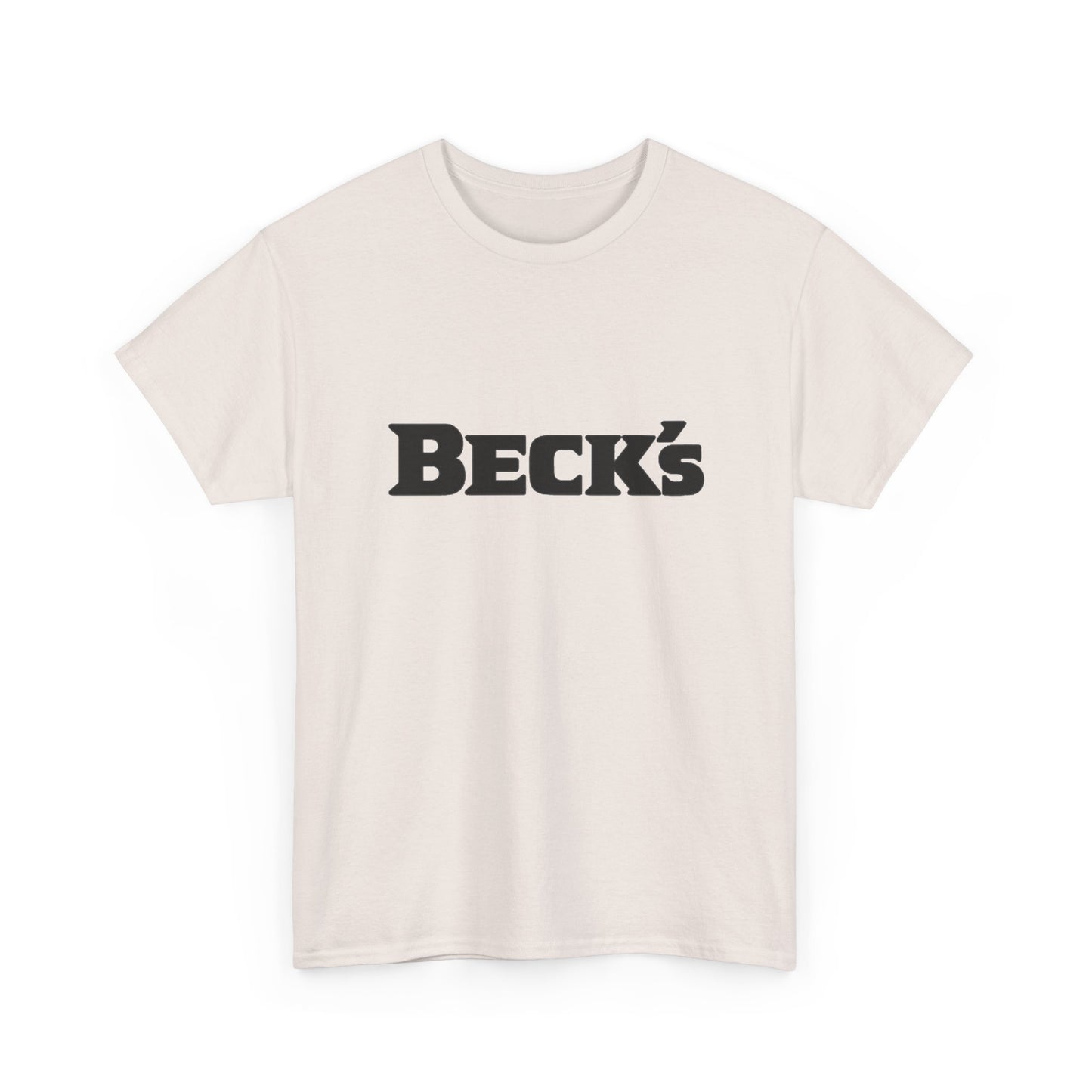 Becks Beer Vintage Tee Graphic T Shirt NEW Unisex Heavy Cotton Tee