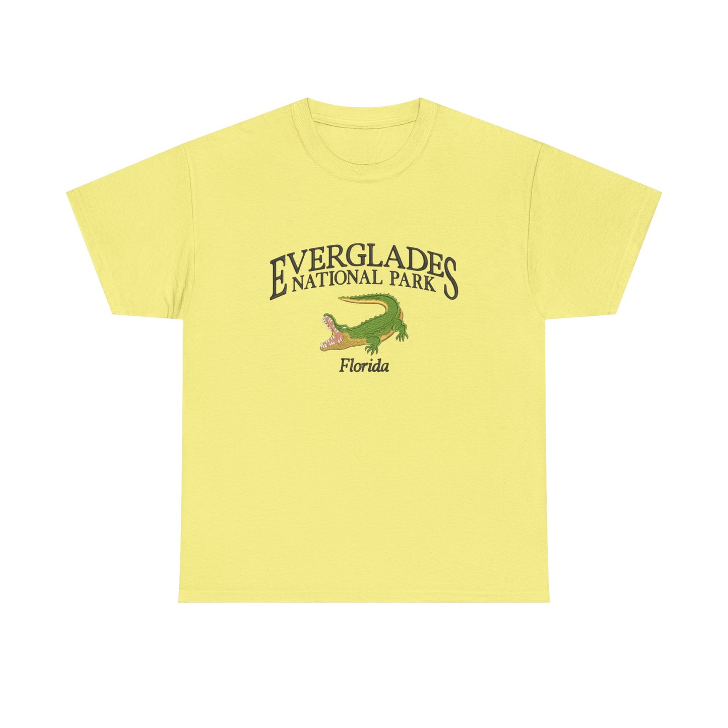 Florida Everglades Graphic T Shirt NEW Unisex Heavy Cotton Tee