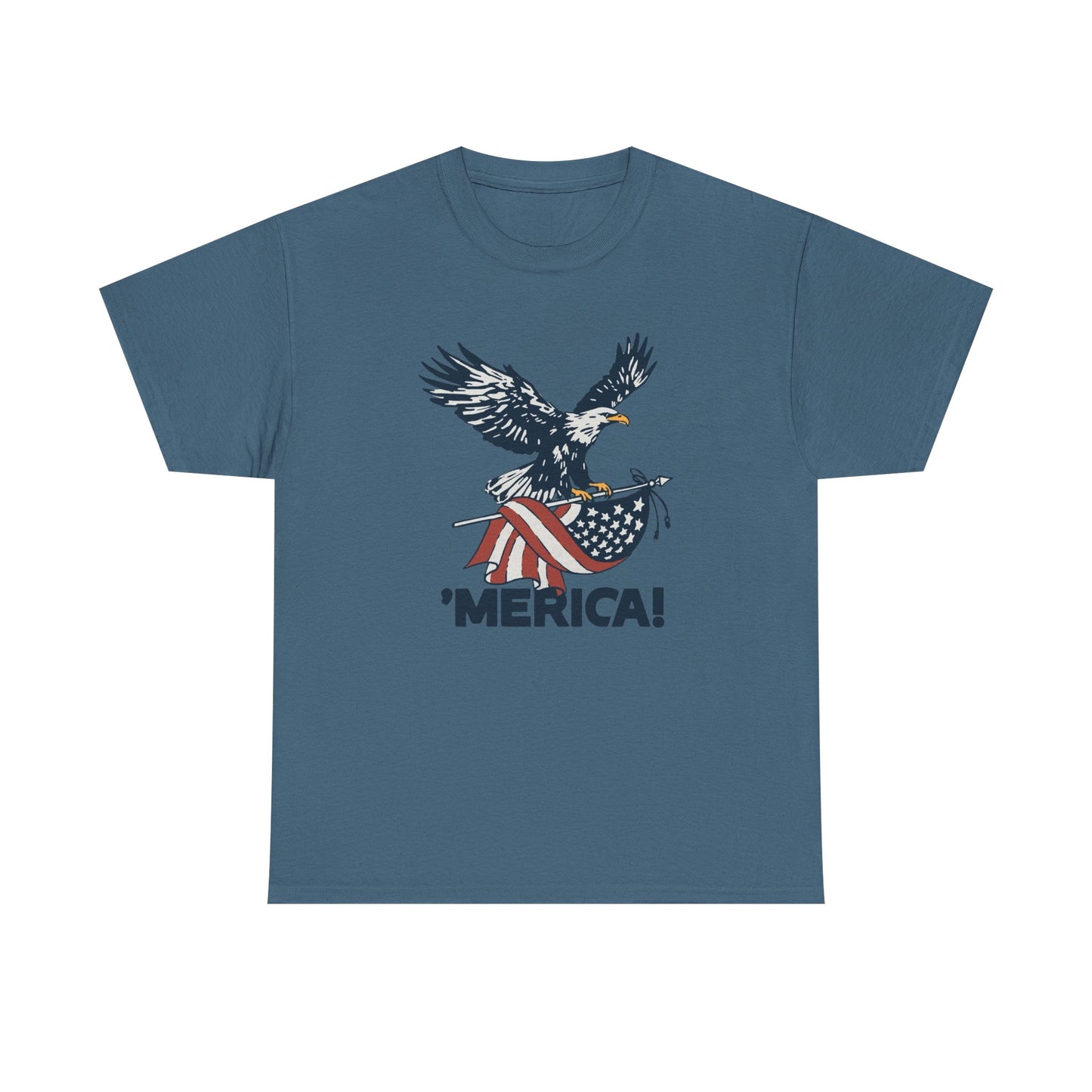 American Bald Eagle USA Graphic T Shirt Heavy Cotton Tee NEW ADULT UNISEX