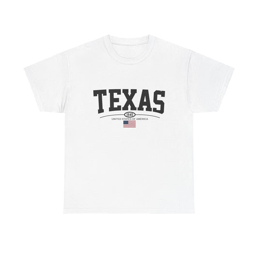 Texas USA Graphic T Shirt NEW Unisex Heavy Cotton Tee