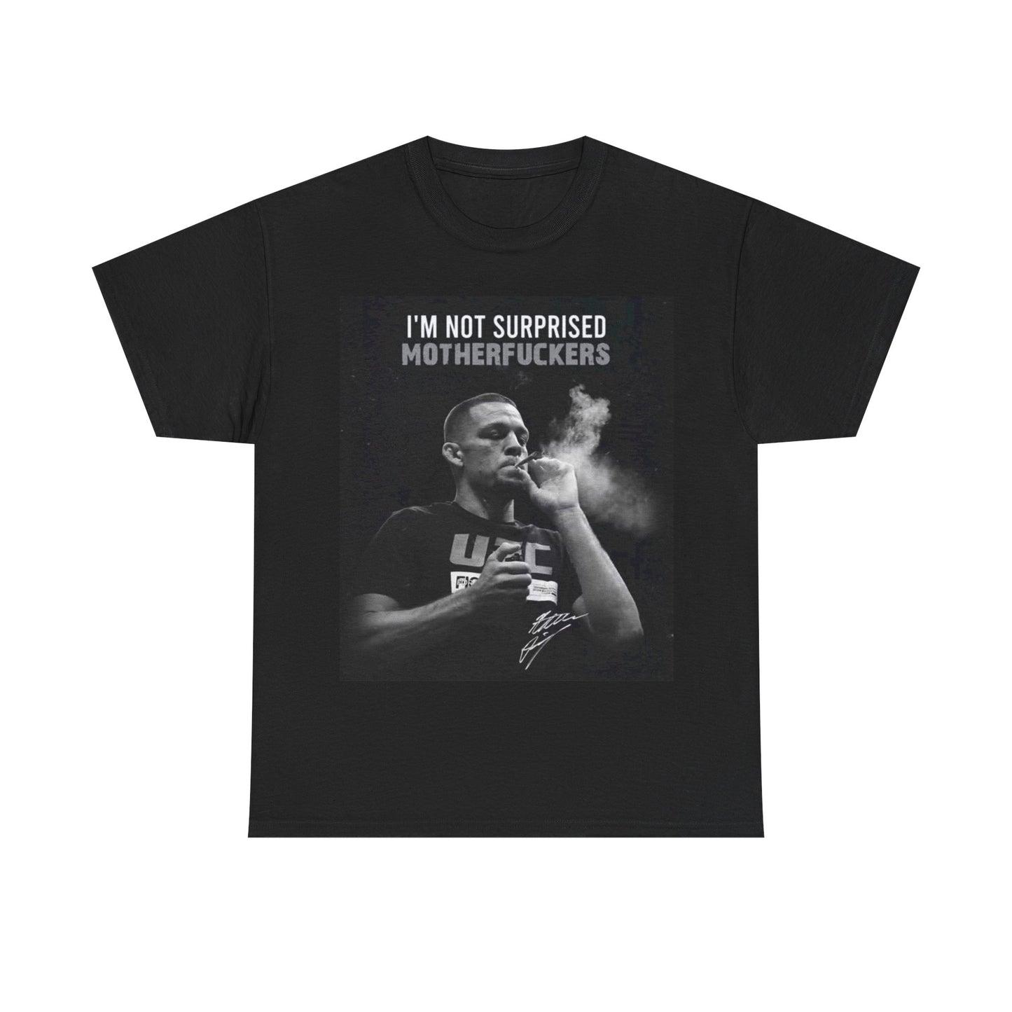 Nate Diaz Tshirt Retro UFC Graphic 420  Unisex Heavy Cotton Tee