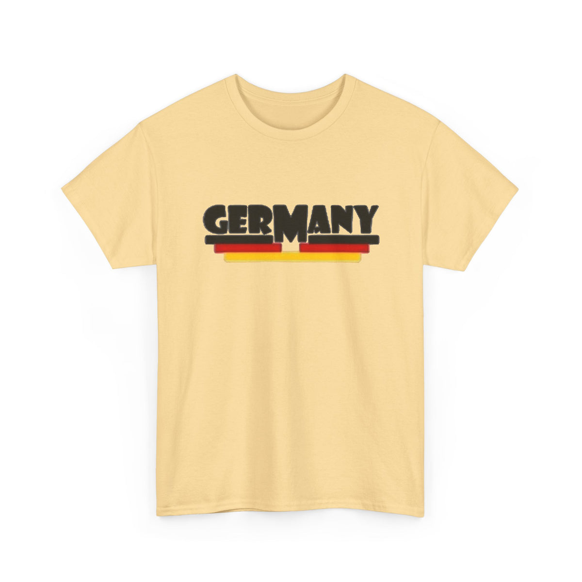 Germany Retro Graphic T Shirt Men's Classic Heavy Cotton Tee