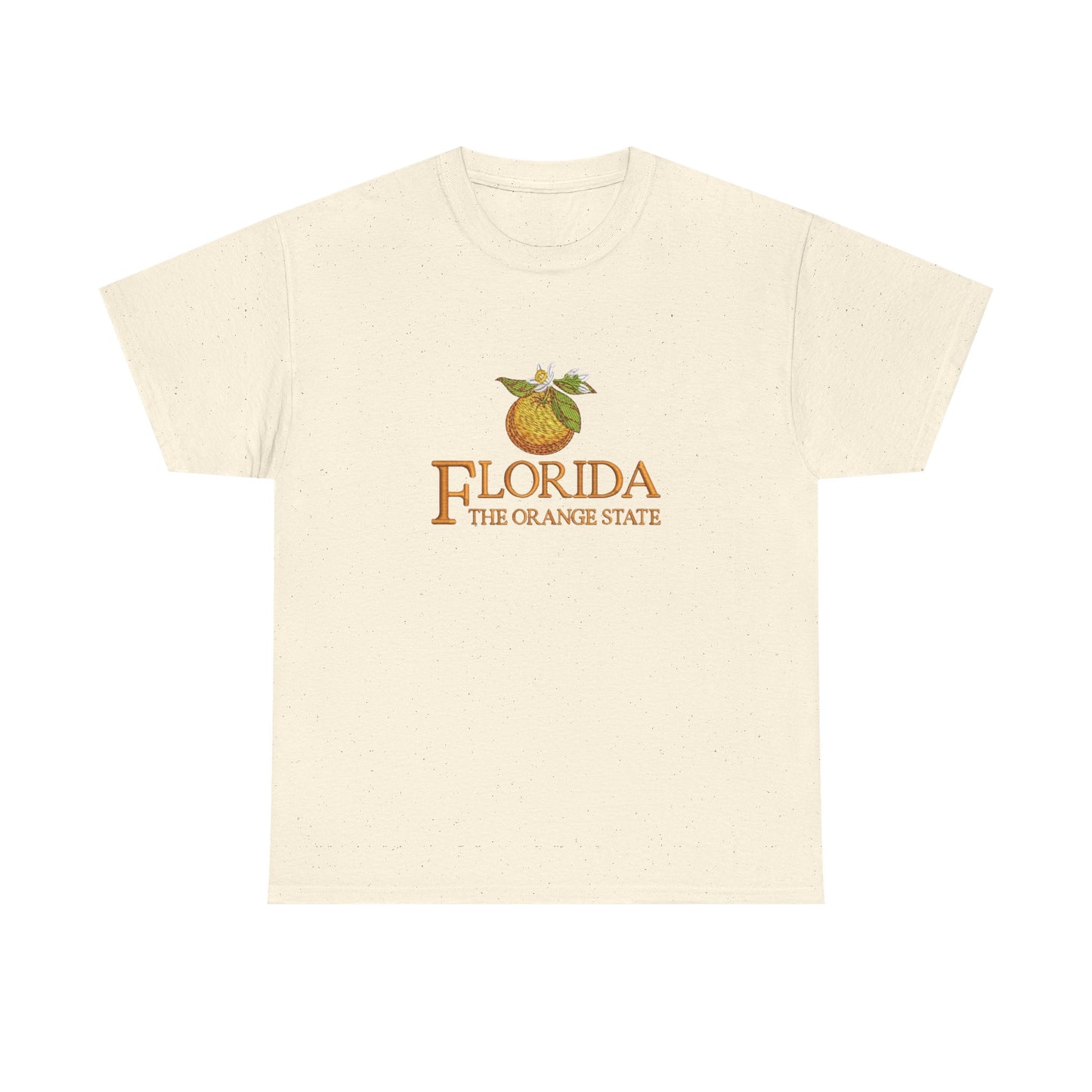 Florida The Orange State Graphic T Shirt NEW Unisex Heavy Cotton Tee
