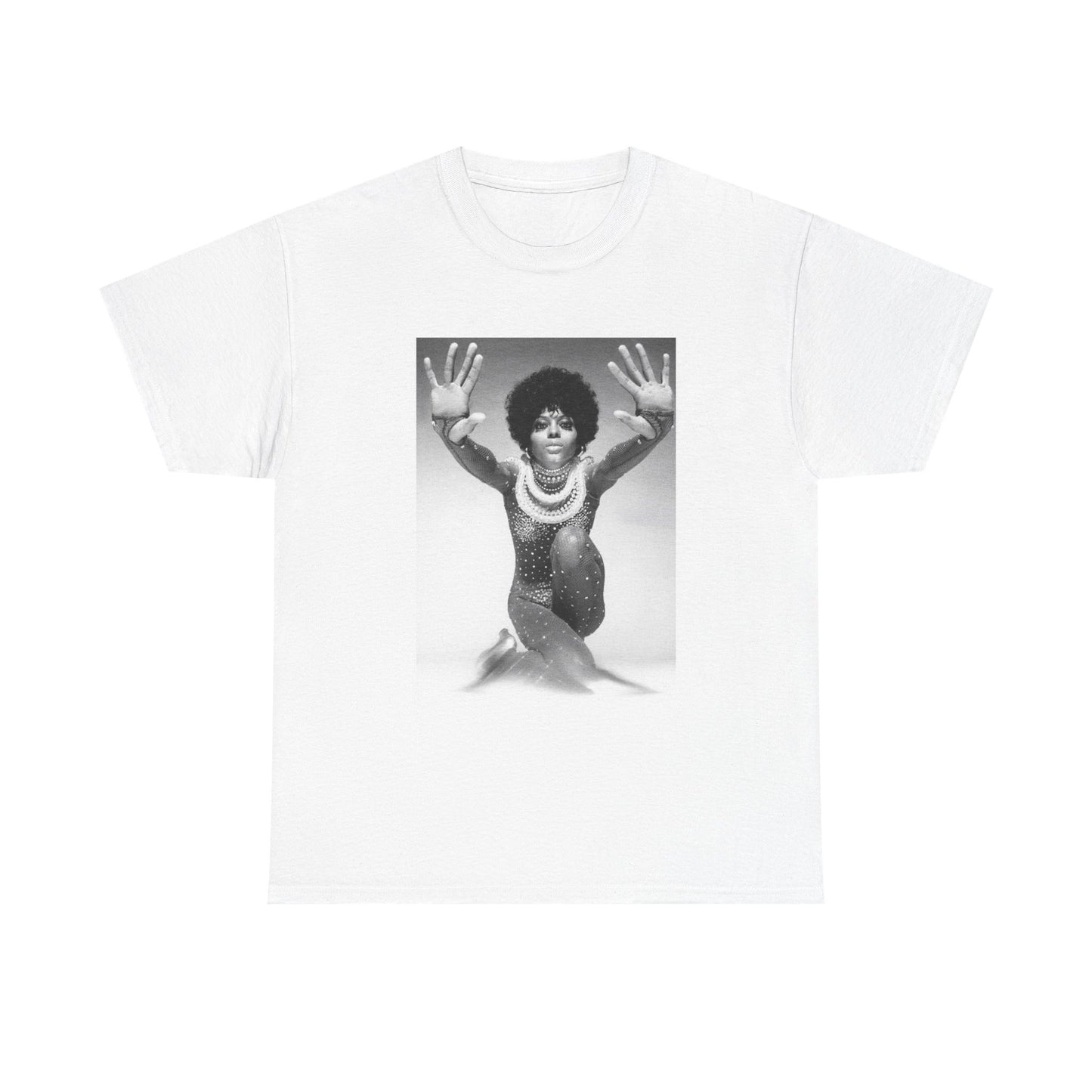 Diana Ross Tshirt Retro Album Art Queen Diana Poster Unisex Heavy Cotton Tee