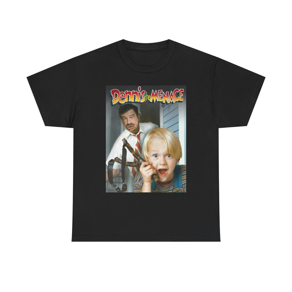 Dennis The Menace Funny Vintage Graphic T Shirt NEW Cotton Tee Gift