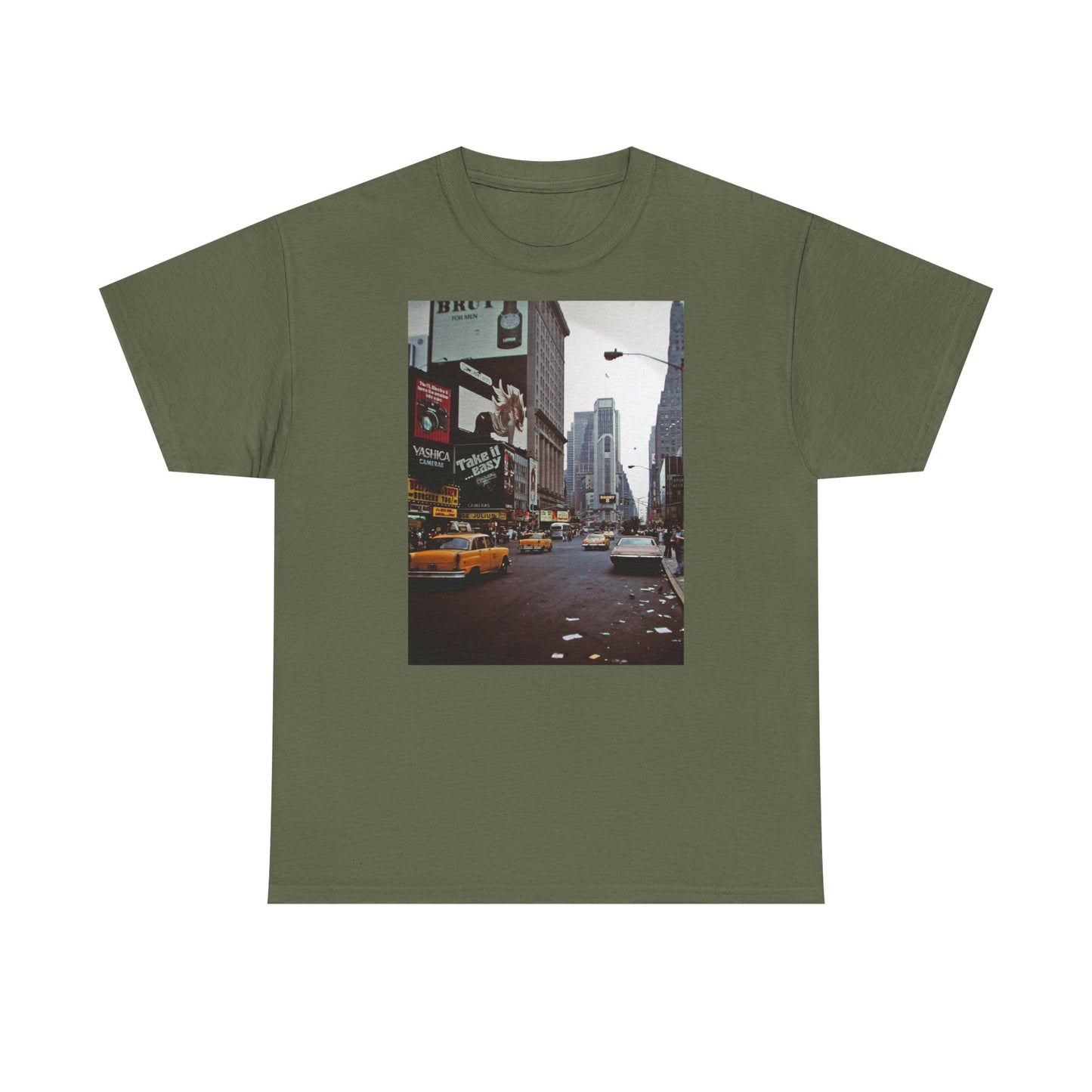 New York retro vintage supreme style Heavy Cotton Tee