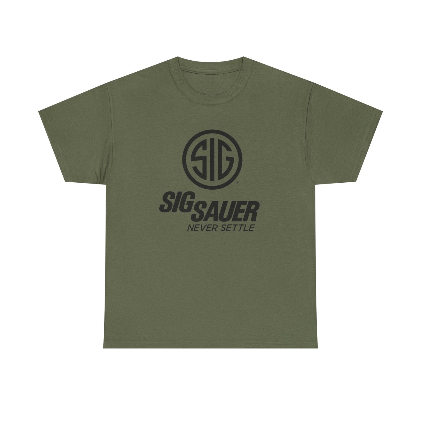 Sig Sauer Retro Graphic T Shirt Unisex Heavy Cotton Tee