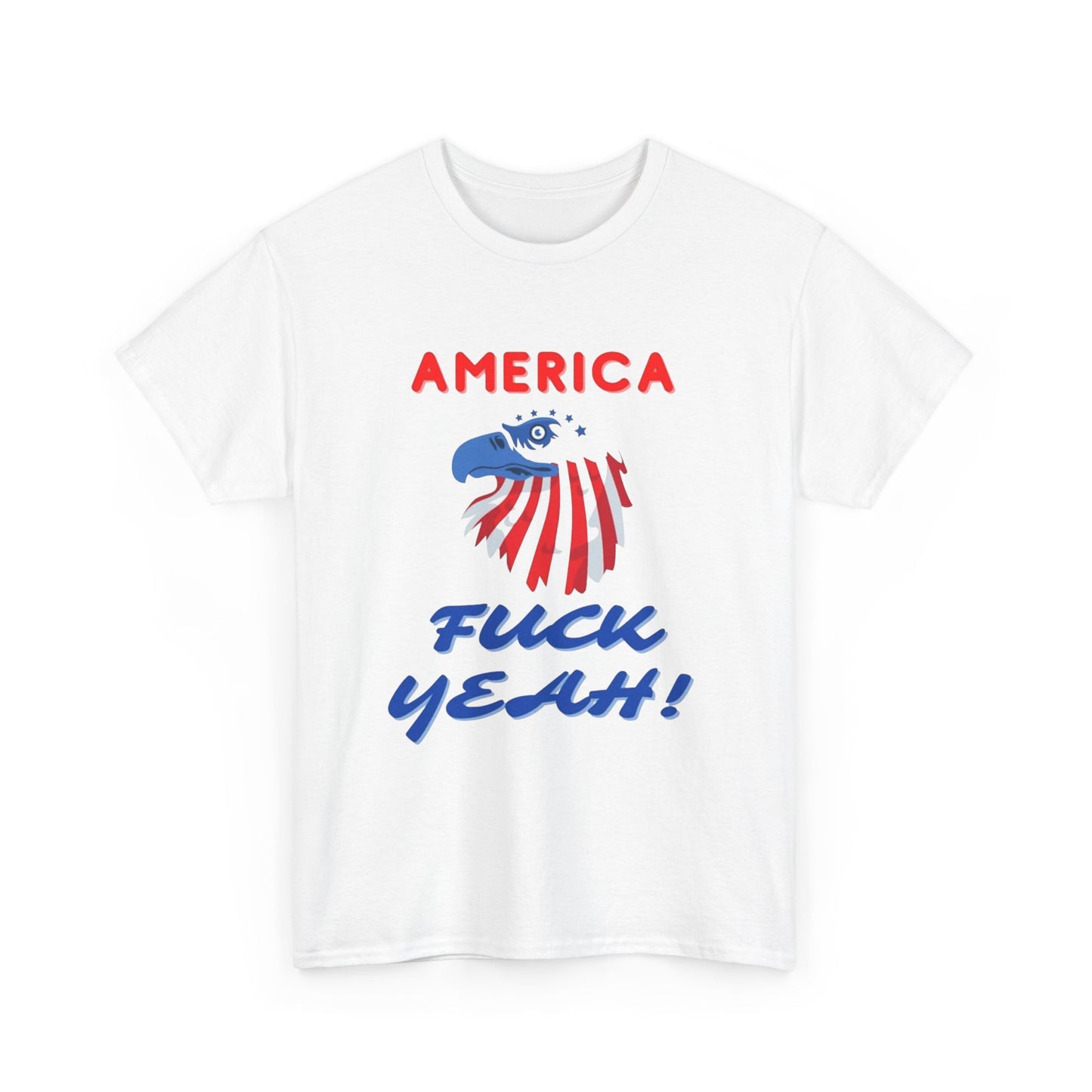 America Hell Yeah Graphic T Shirt Unisex Heavy Cotton Tee