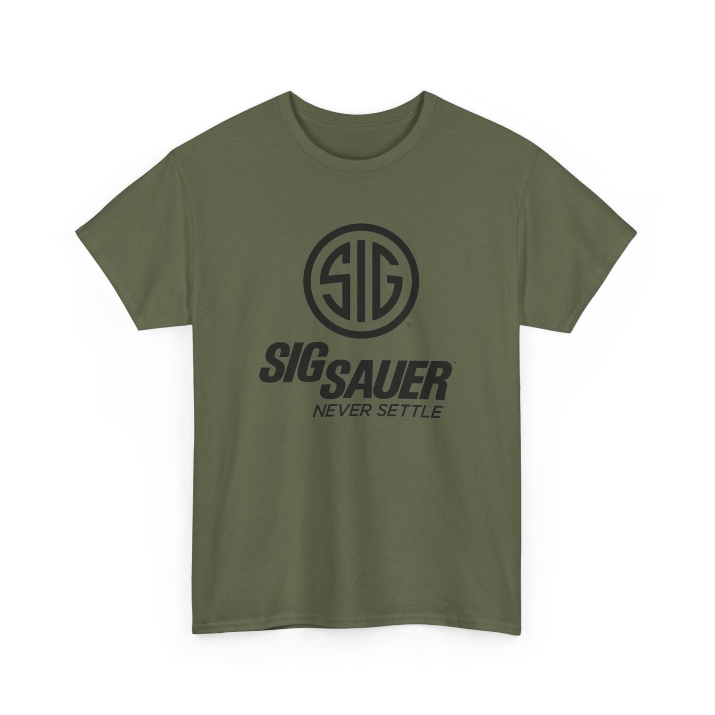 Sig Sauer Retro Graphic T Shirt Unisex Heavy Cotton Tee