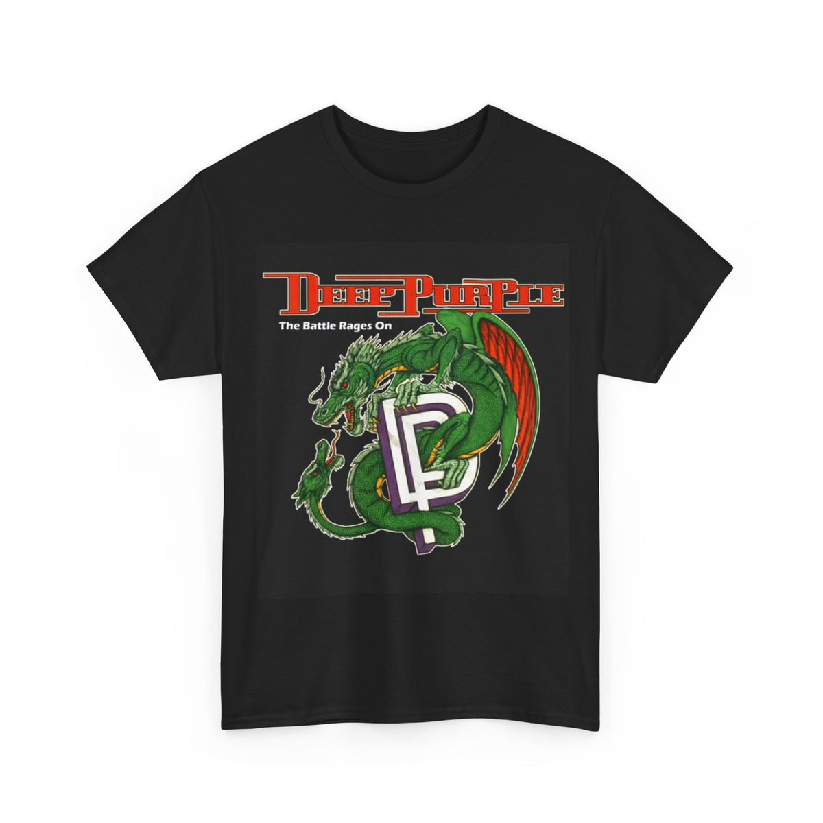 Deep Purple Tshirt Vintage Rock Poster Album Cover Unisex Heavy Cotton Tee